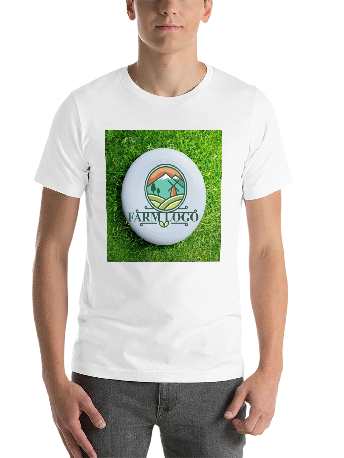 Black Farm Logo Graphic T-Shirt view 14