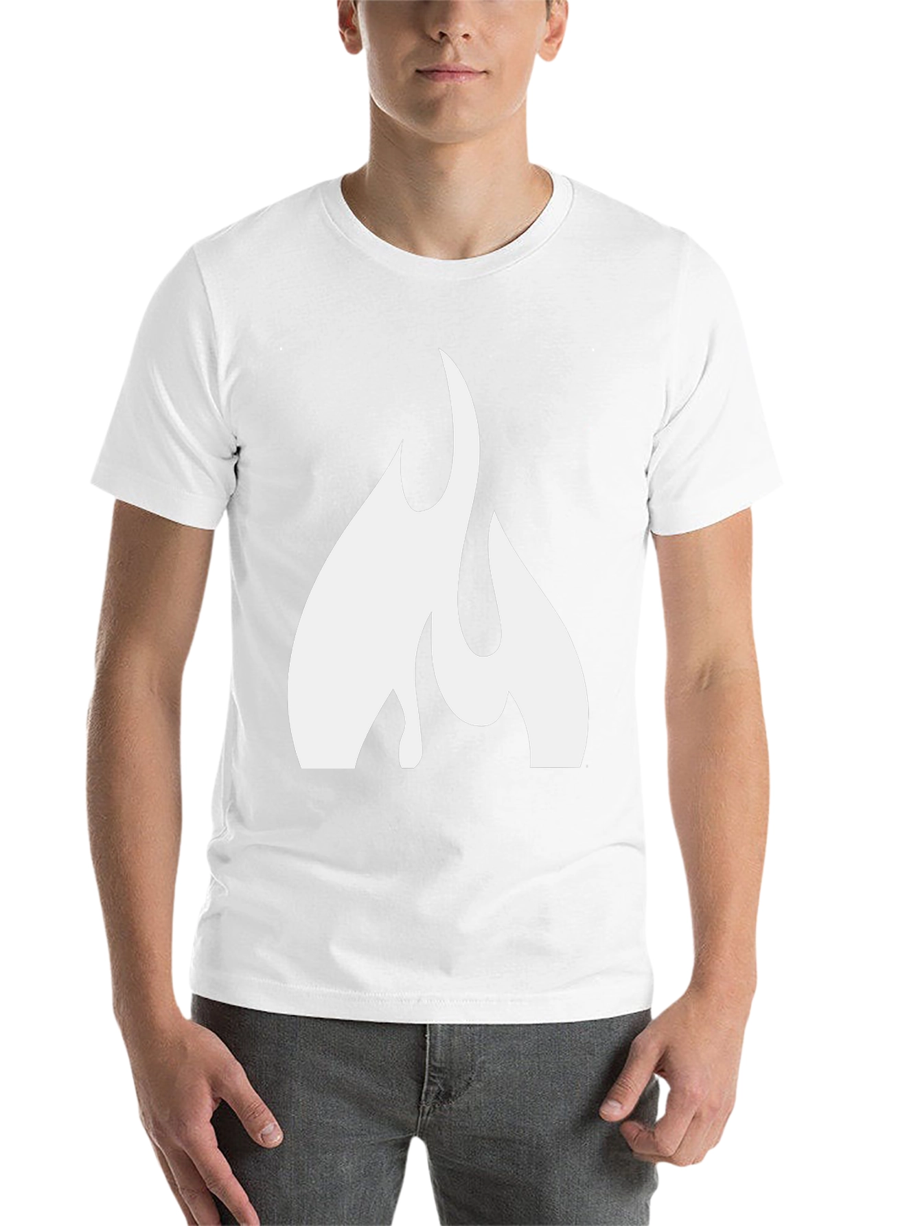 Black Flame Graphic Black T-Shirt - Bold & Stylish view 14