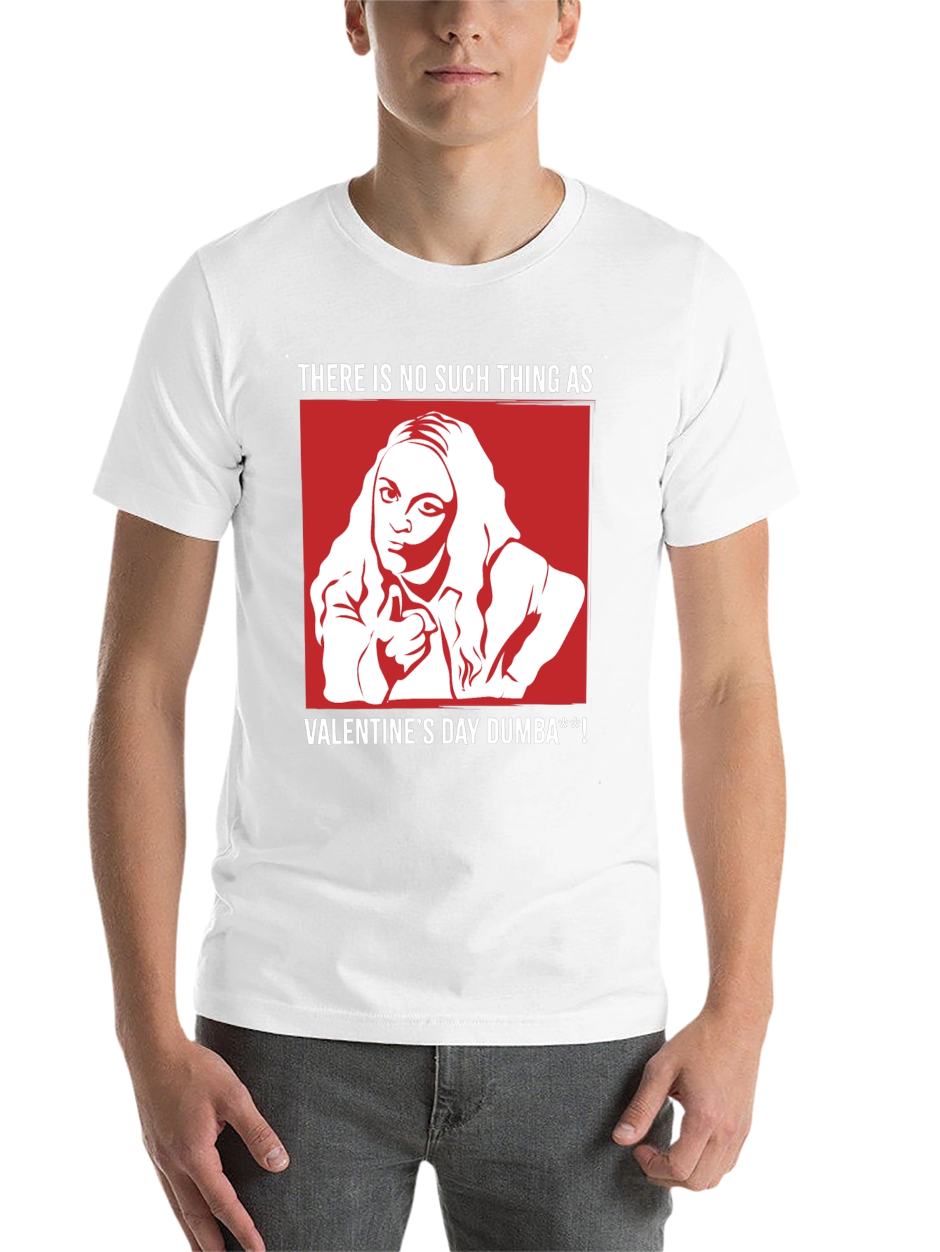 Black Mean Girls Valentine's Day T-Shirt view 14