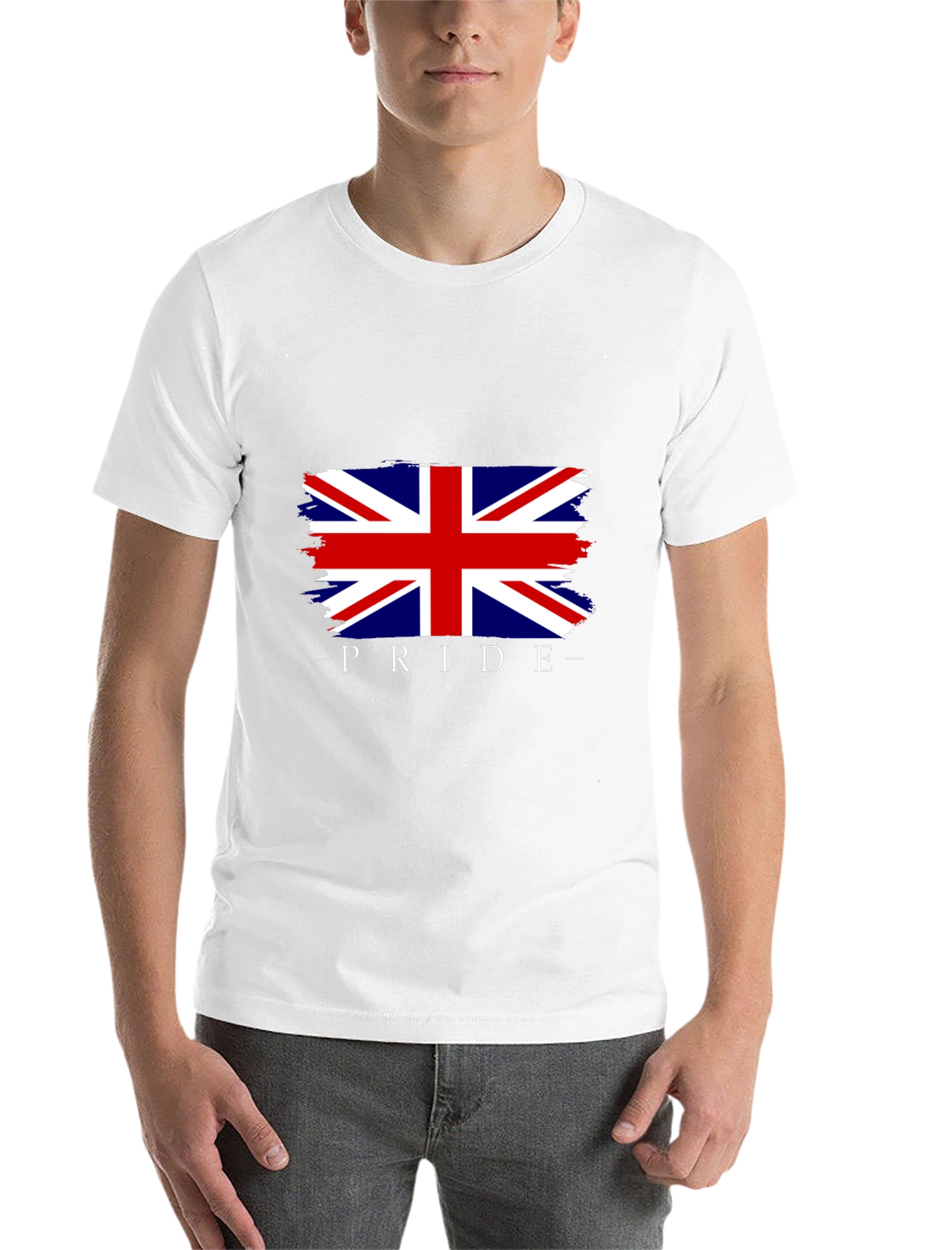 UK Pride Flag Graphic Tee - Stylish Patriotic Shirt - 14