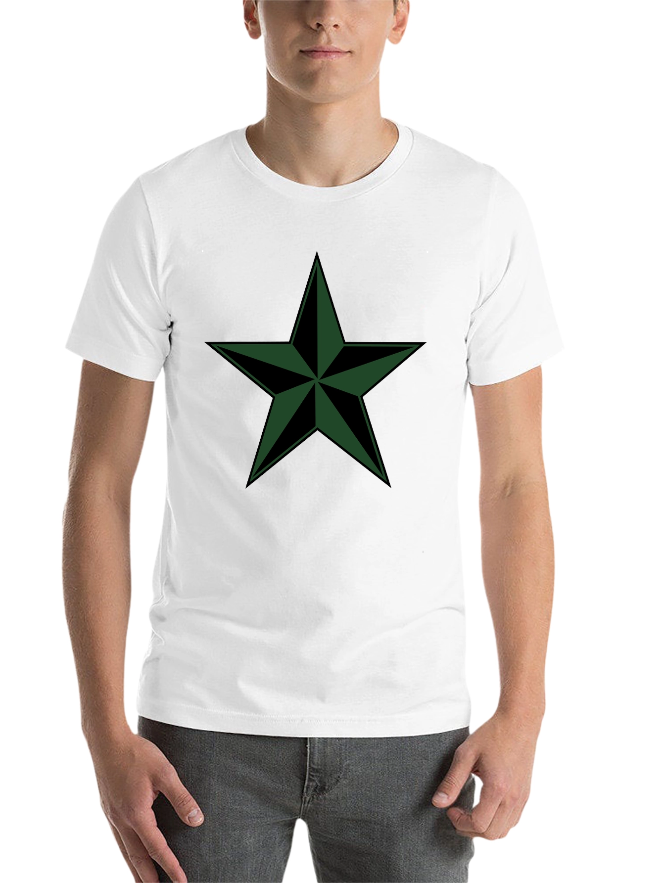 Black Star Graphic Black T-Shirt view 14