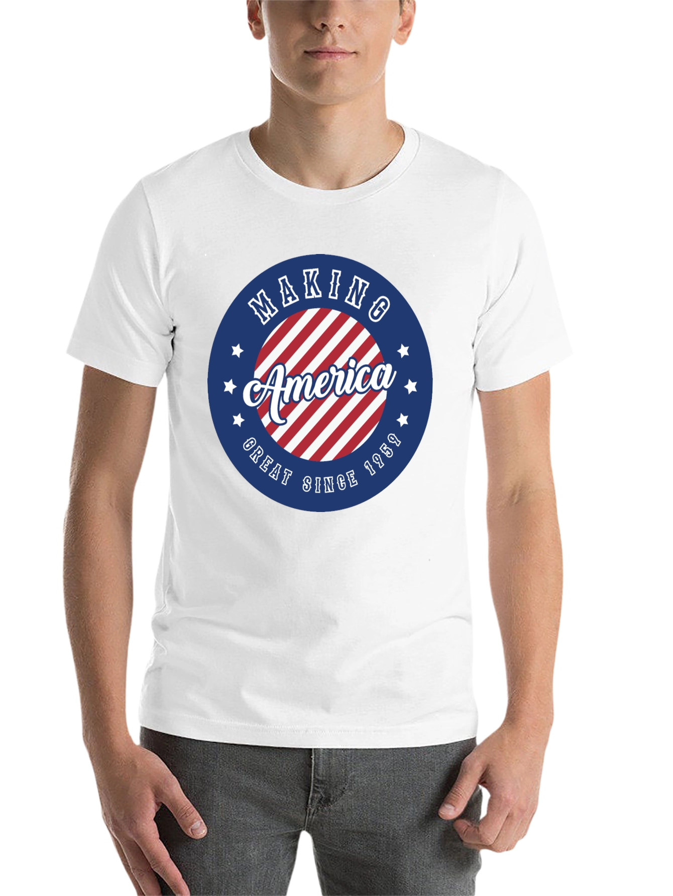 Black Making America Great Since 1959 T-Shirt view 14