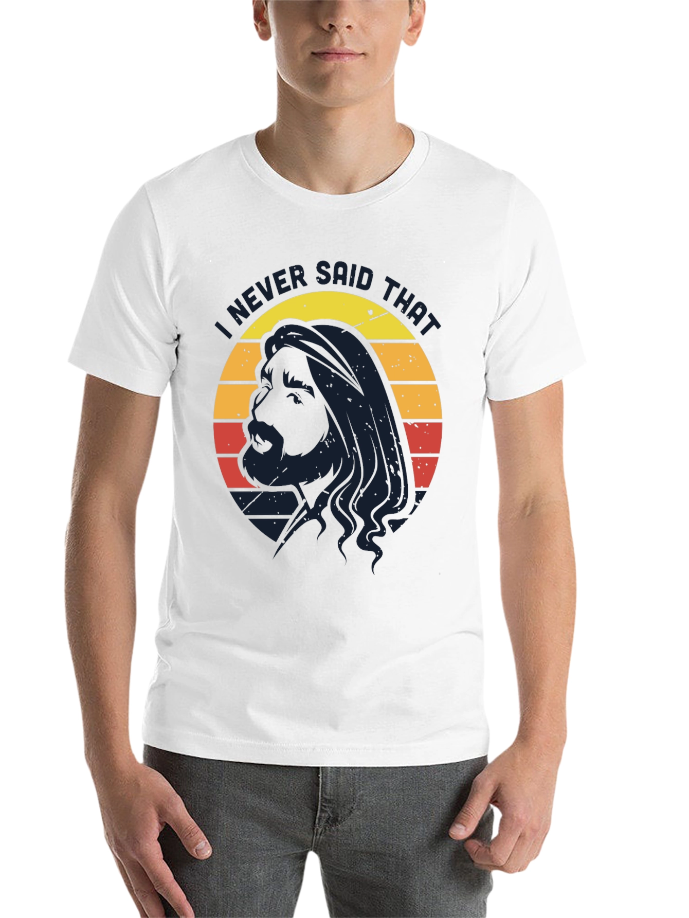 Black I Never Said That Graphic Tee view 14