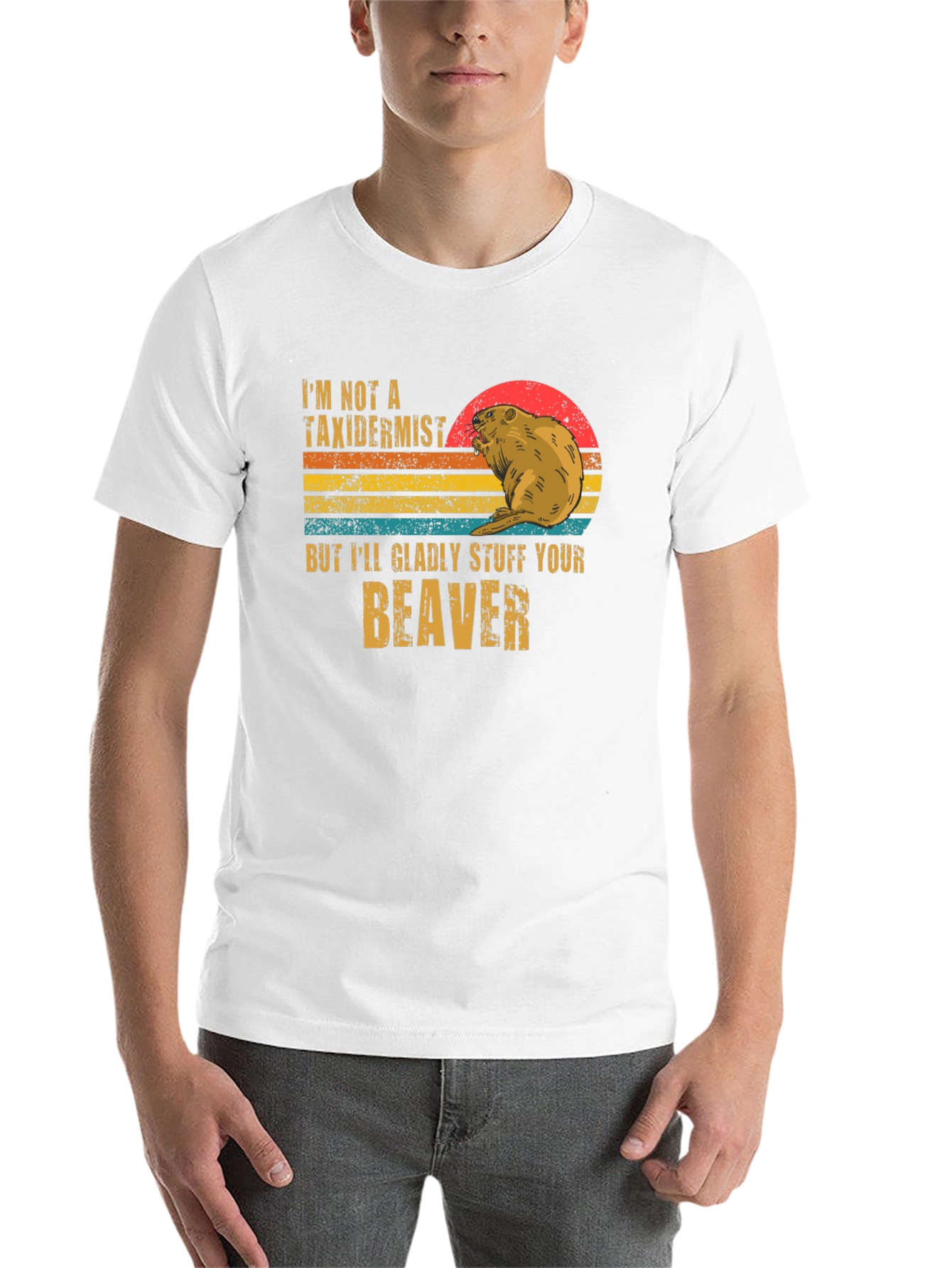 Black Stuff Your Beaver T-Shirt view 14