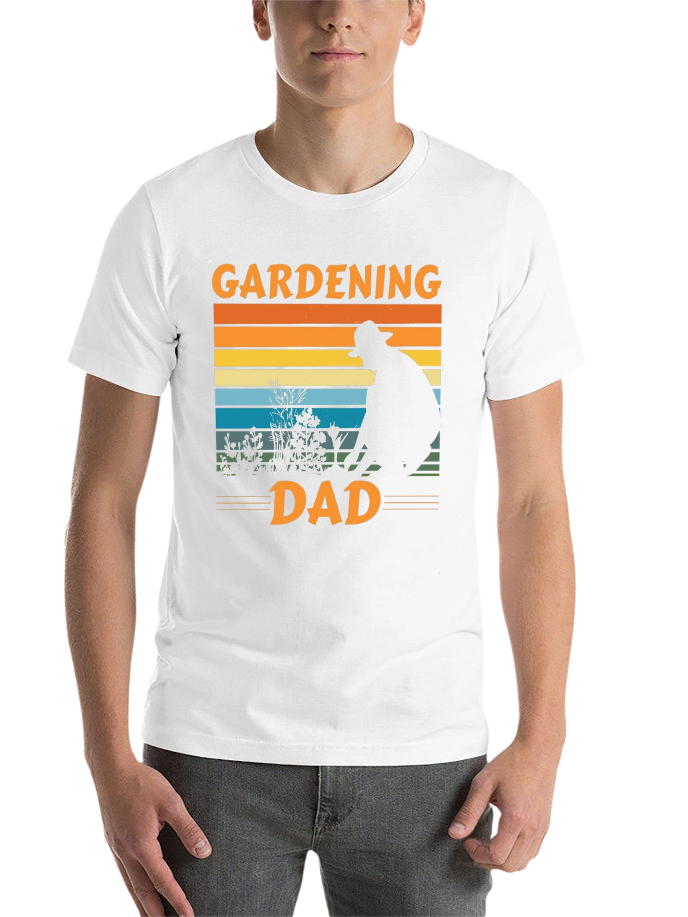 Black Gardening Dad T-Shirt, Father's Day Gift view 14