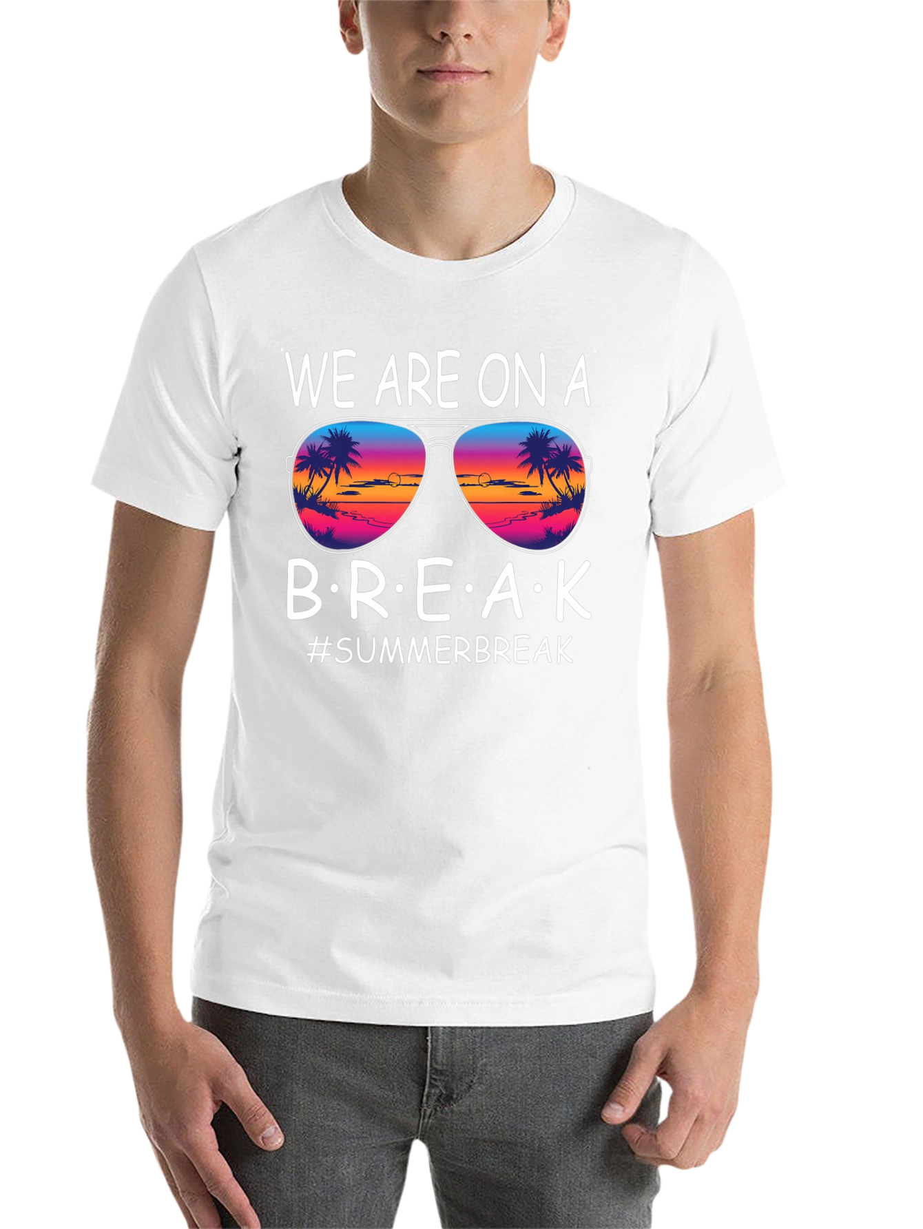 Black Summer Break T-Shirt view 14