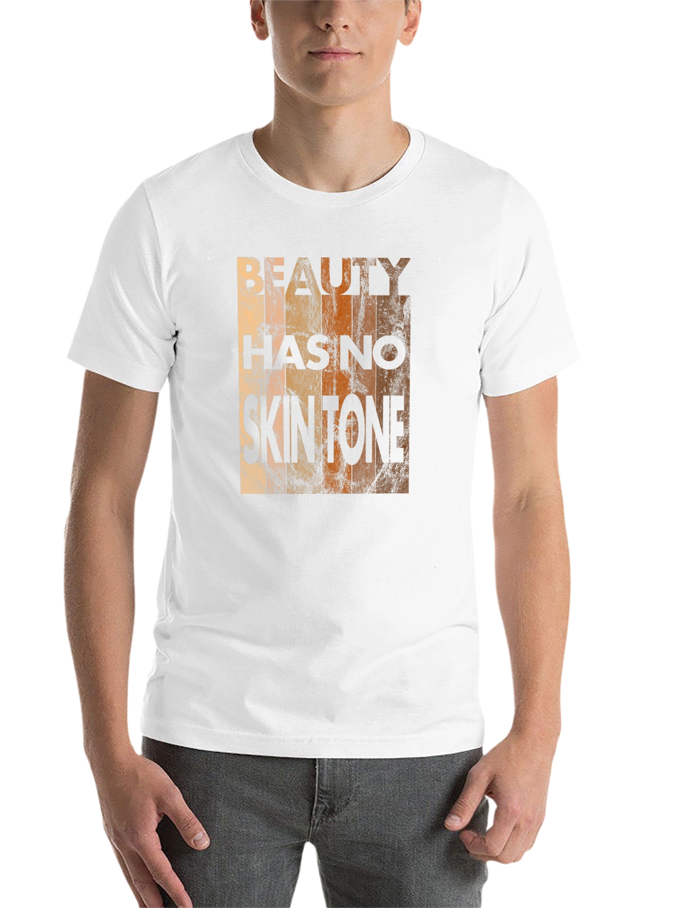 Black Beauty Has No Skin Tone T-Shirt - Unisex view 14