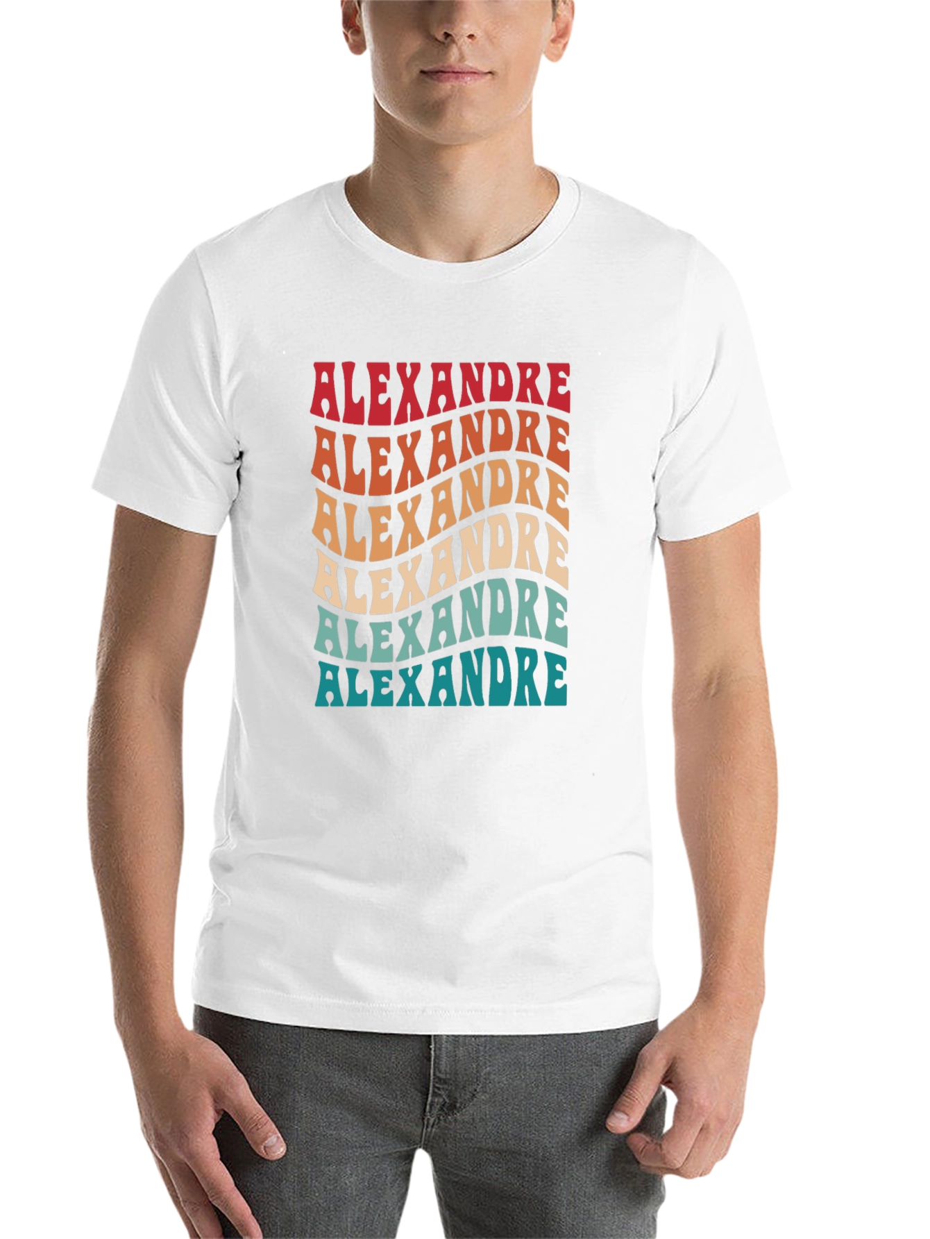 Black Alexandre Retro Graphic Tee view 14