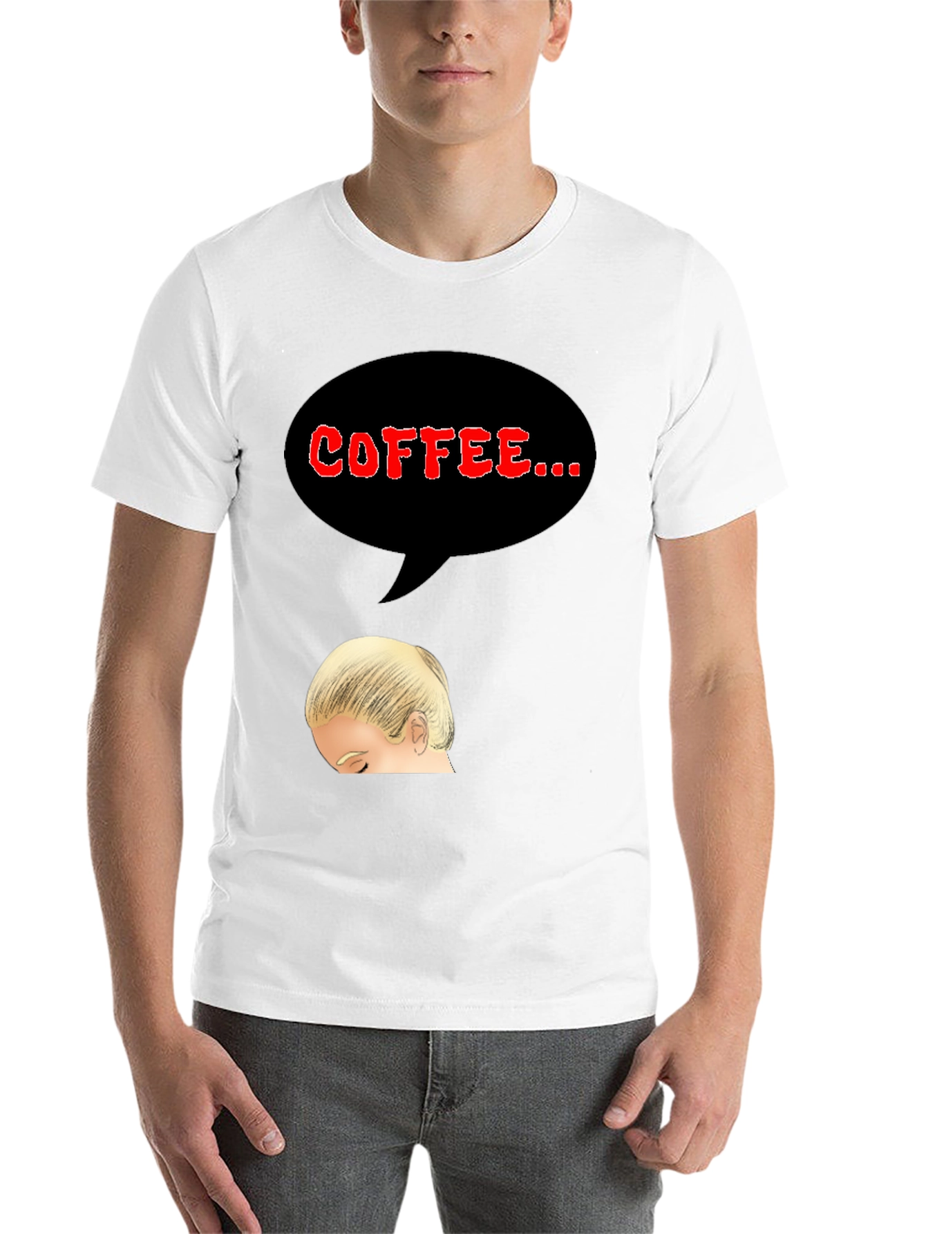 Black Coffee Craving T-Shirt view 14