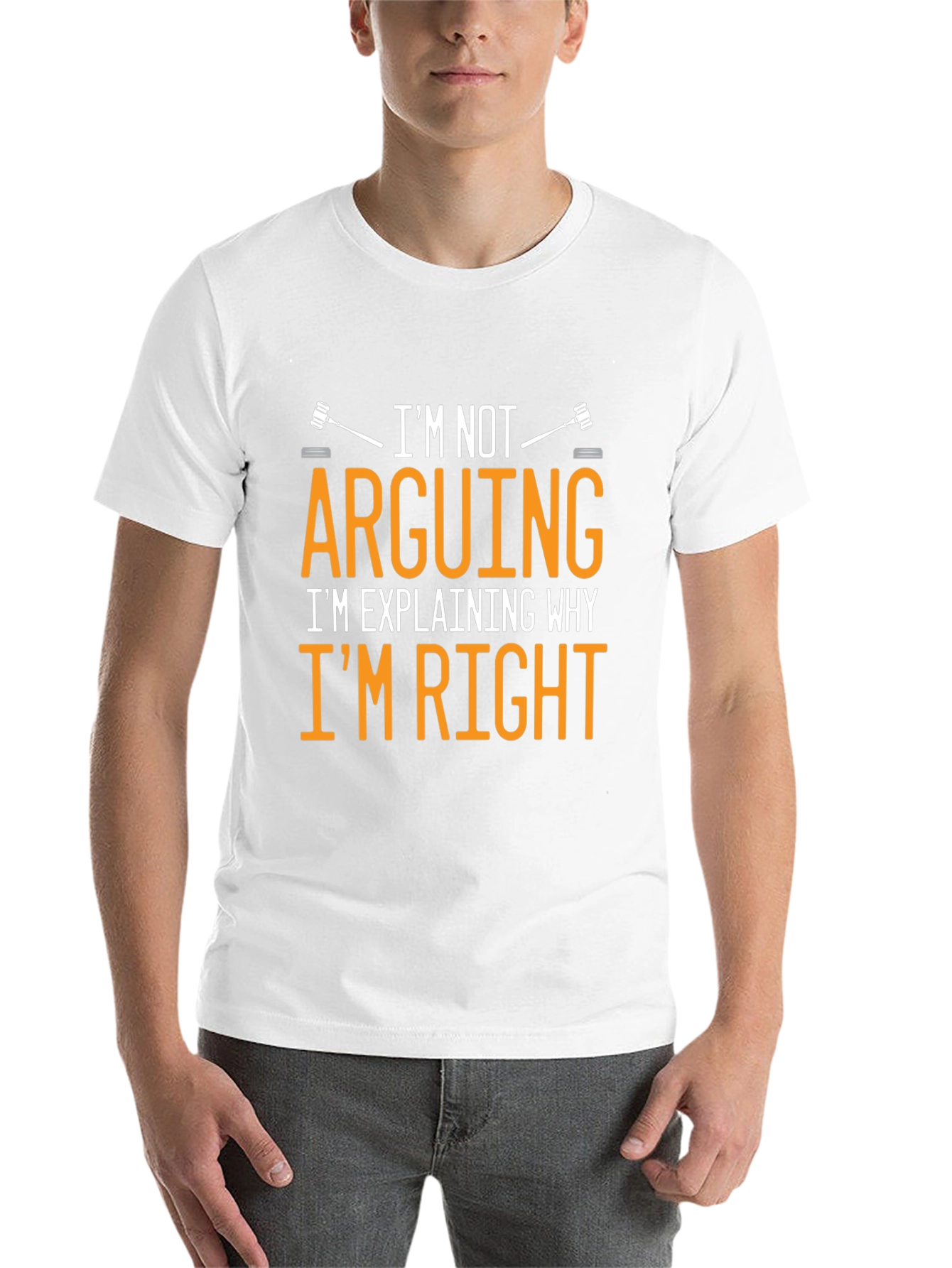 Arguing is Explaining Men's T-Shirt - 14