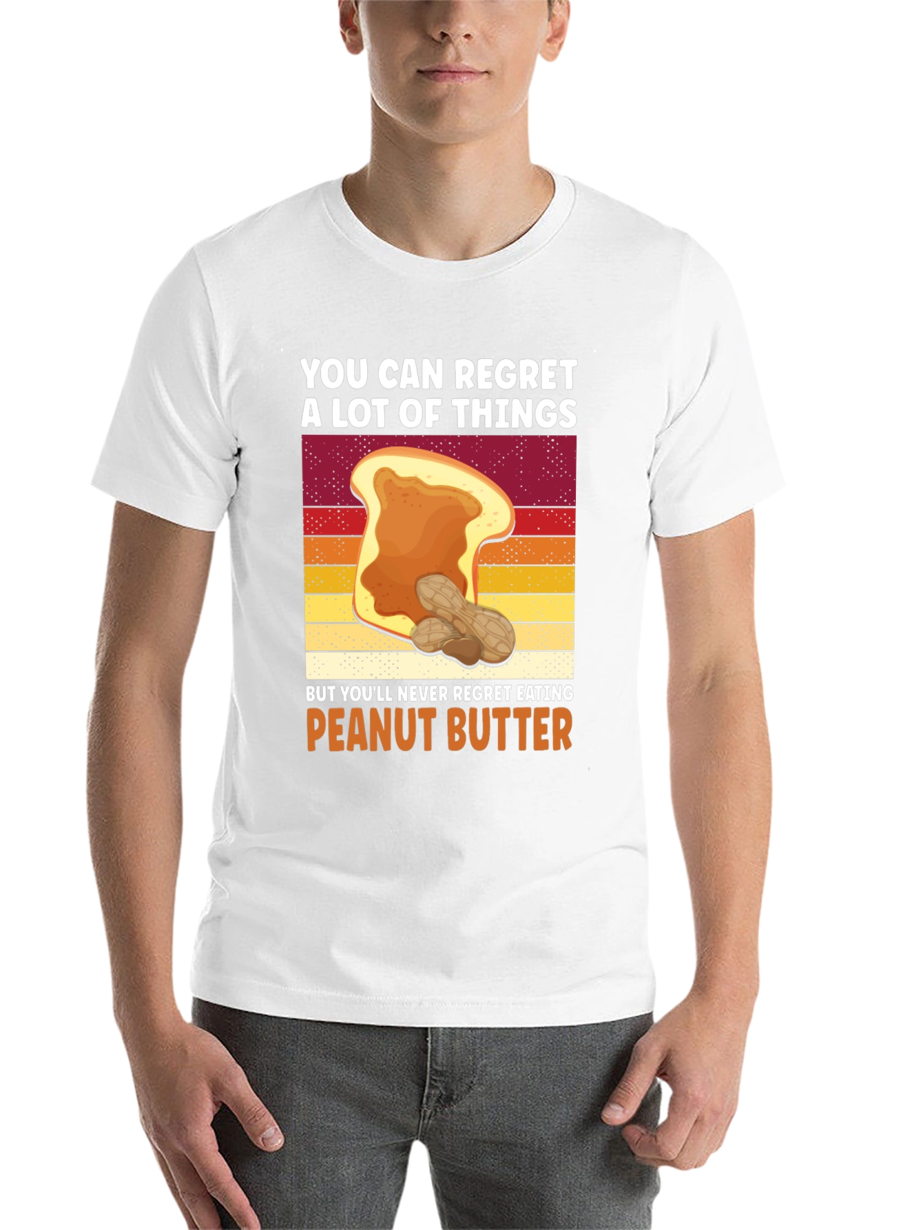 Black Peanut Butter Lover's T-Shirt view 14