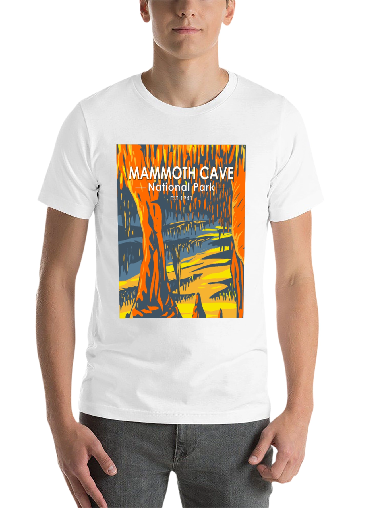 Black Mammoth Cave National Park T-Shirt view 14