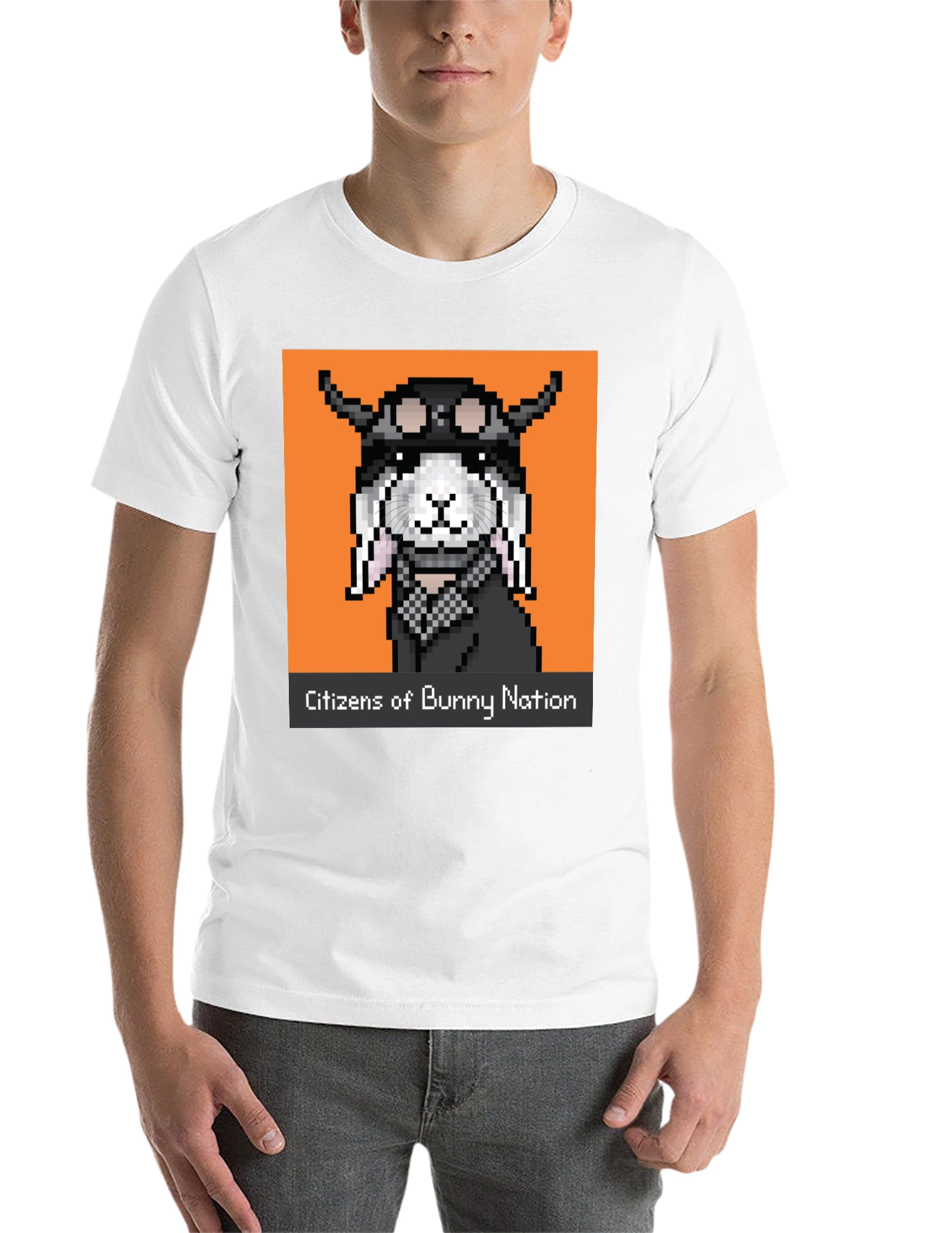 Black Citizens of Bunny Nation T-Shirt view 14