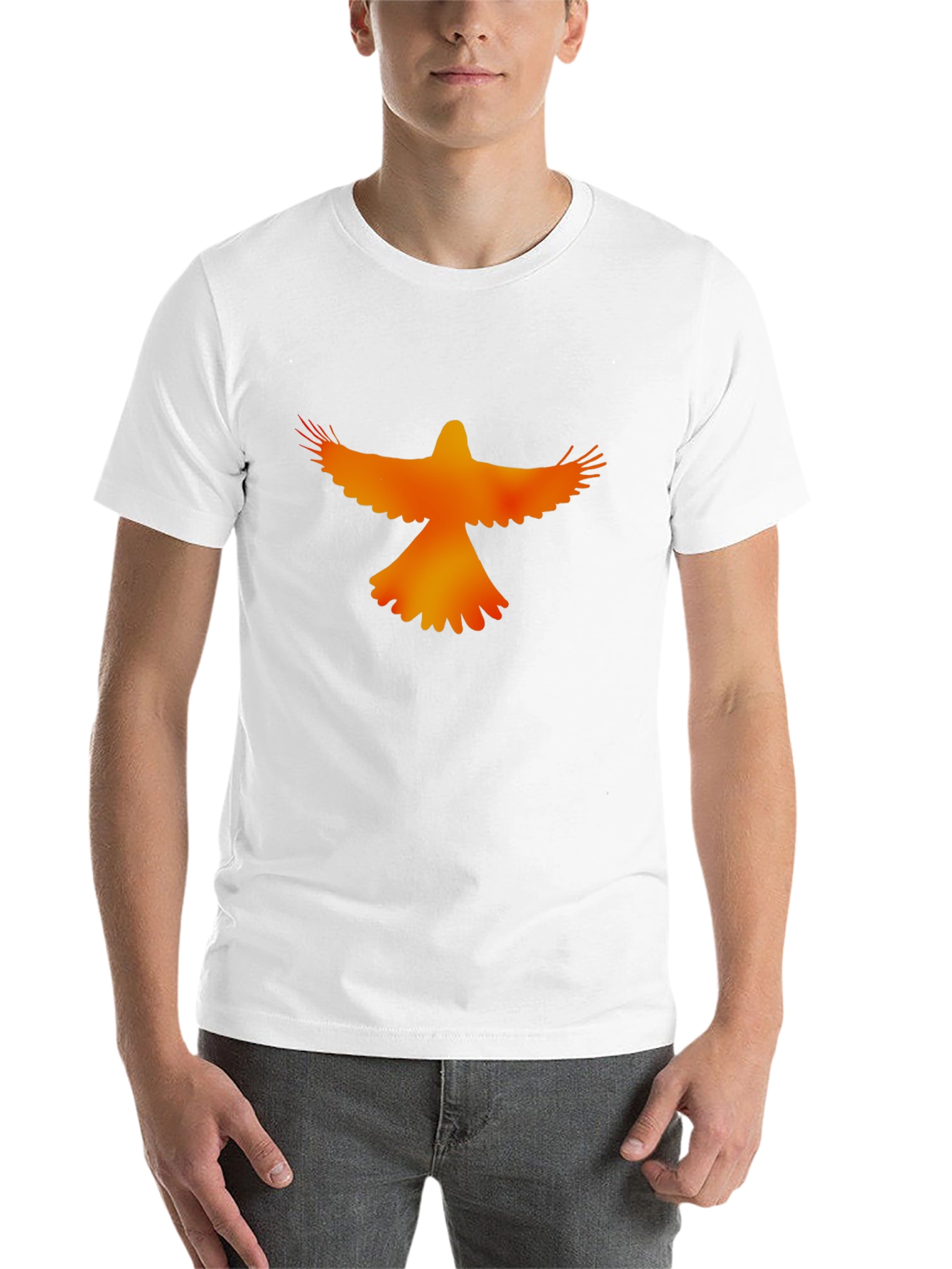 Black Phoenix Rising Graphic T-Shirt view 14
