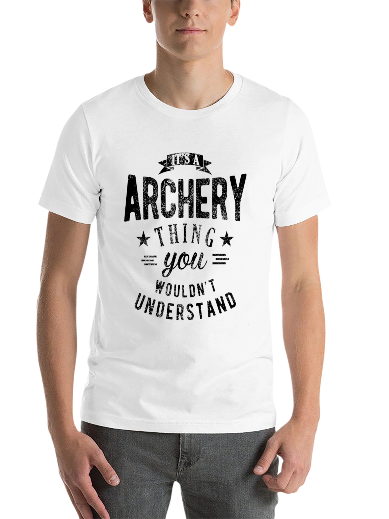 Black Archery Thing T-Shirt - Black view 14