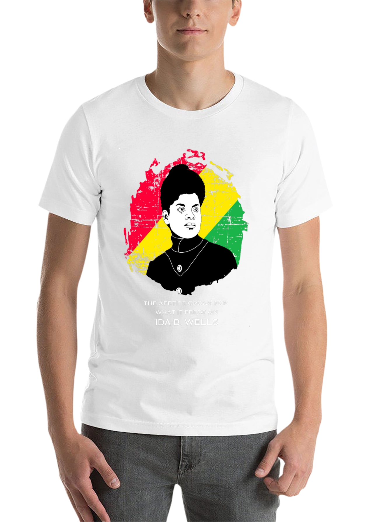 Black Ida B. Wells Graphic T-Shirt - Black view 14
