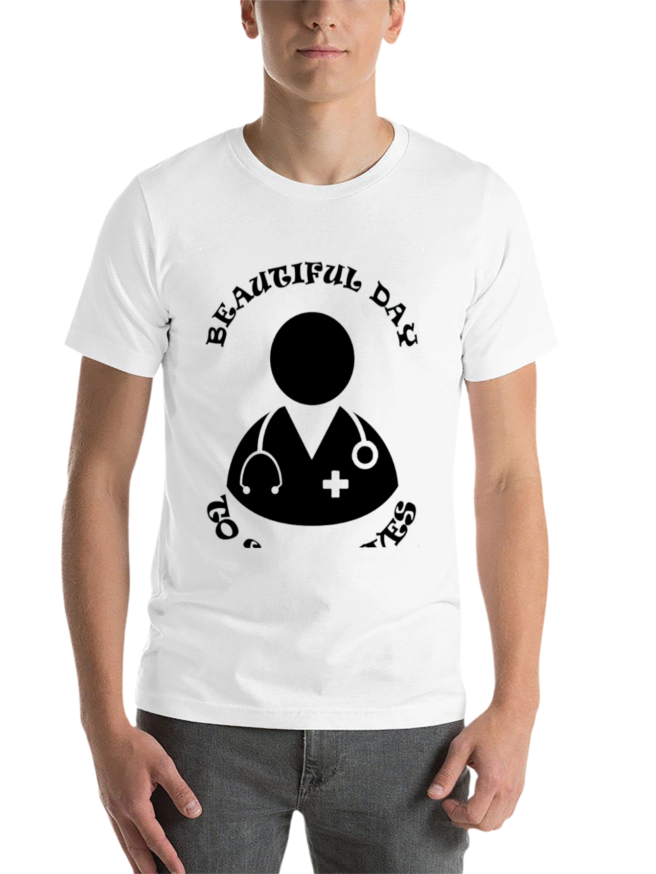 Black Beautiful Day To Save Lives Graphic Tee - Unisex view 14