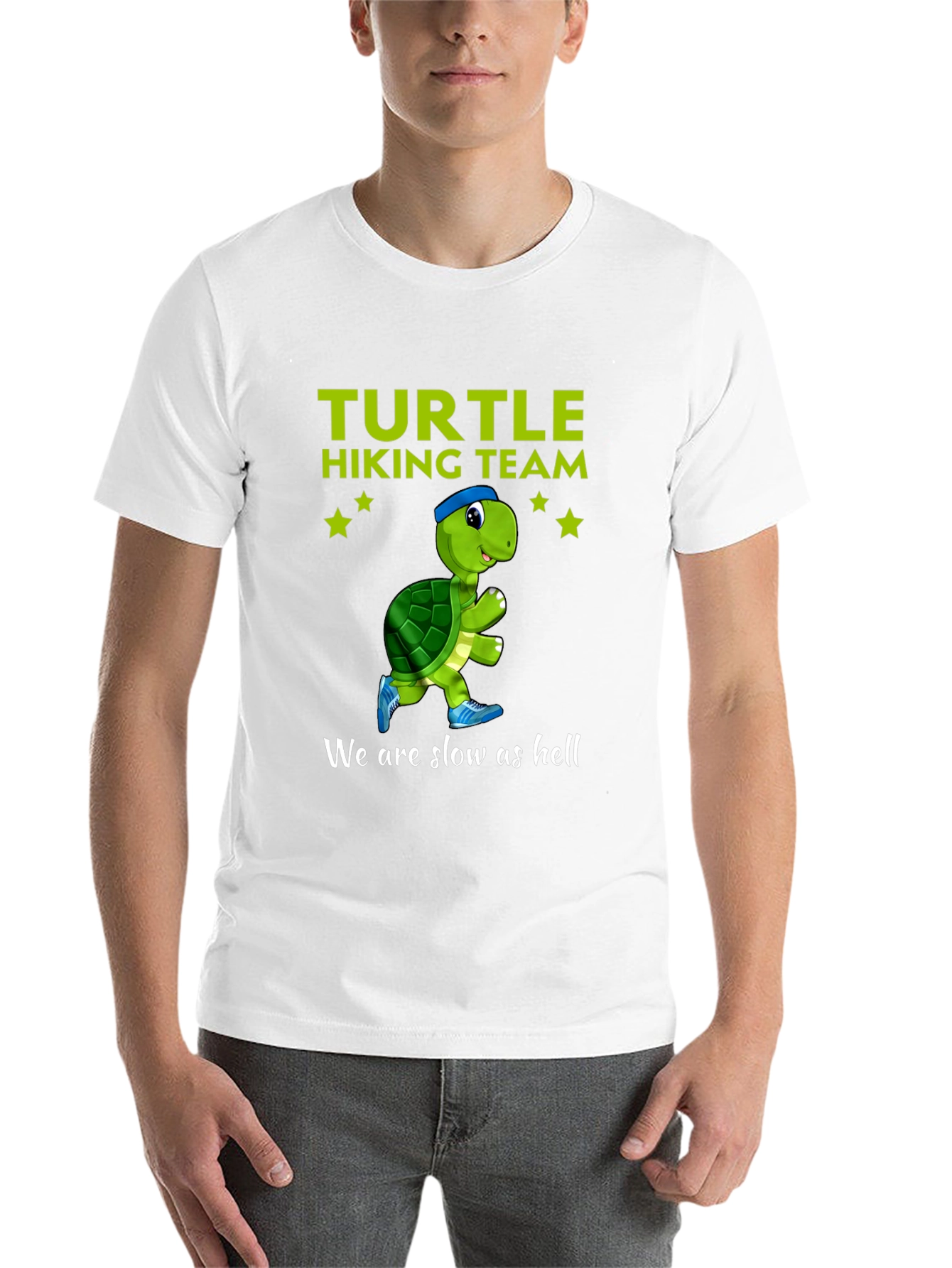 Black Turtle Hiking Team T-Shirt - We Are Slow As Hell view 14