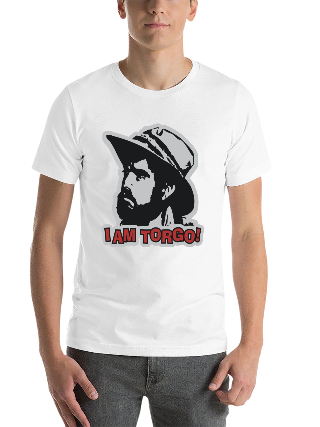 Black I am Torgo! T-Shirt - MST3K Tribute view 14
