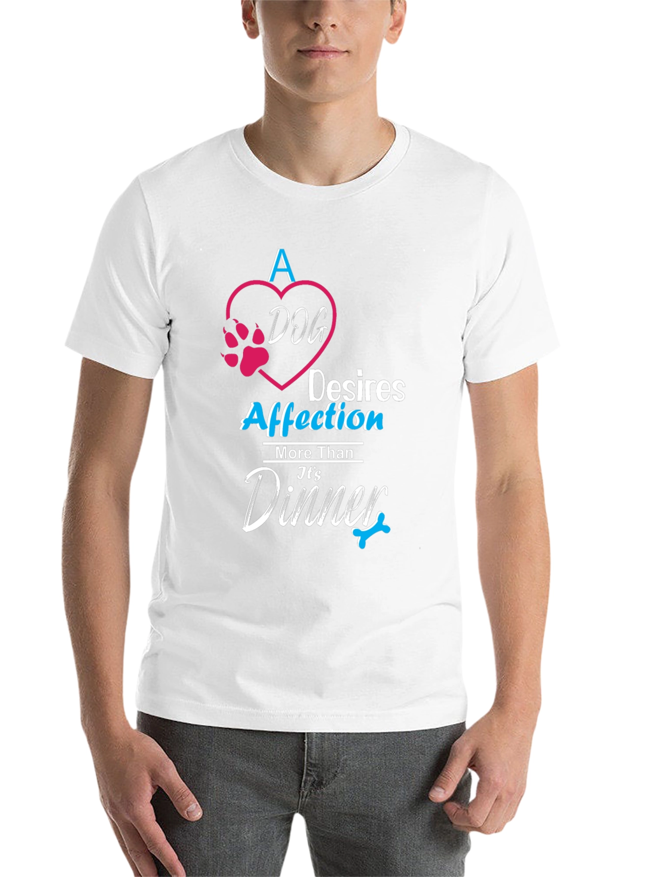 Black Dog Affection Black T-Shirt view 14