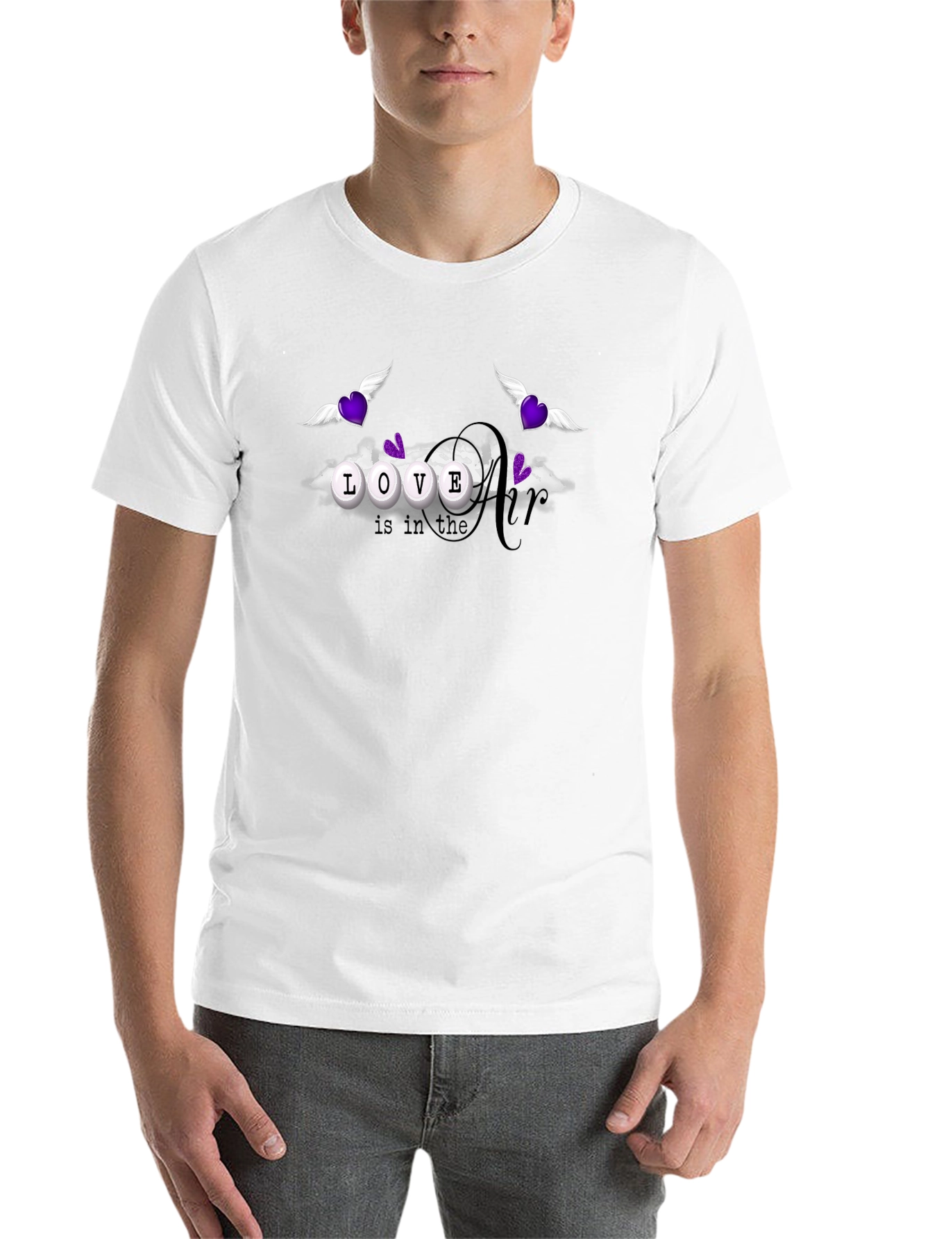 Black Love is in the Air Graphic Tee view 14