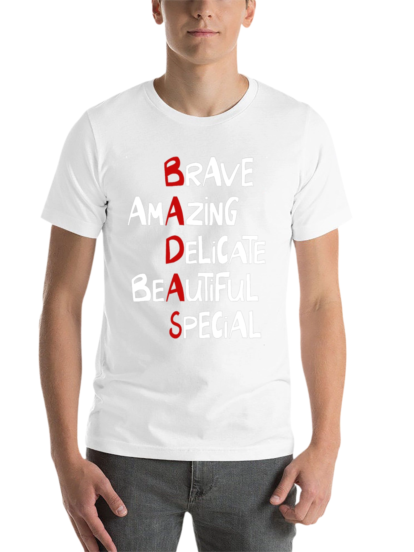 Brave Amazing T-Shirt:  Inspirational Graphic Tee - 14