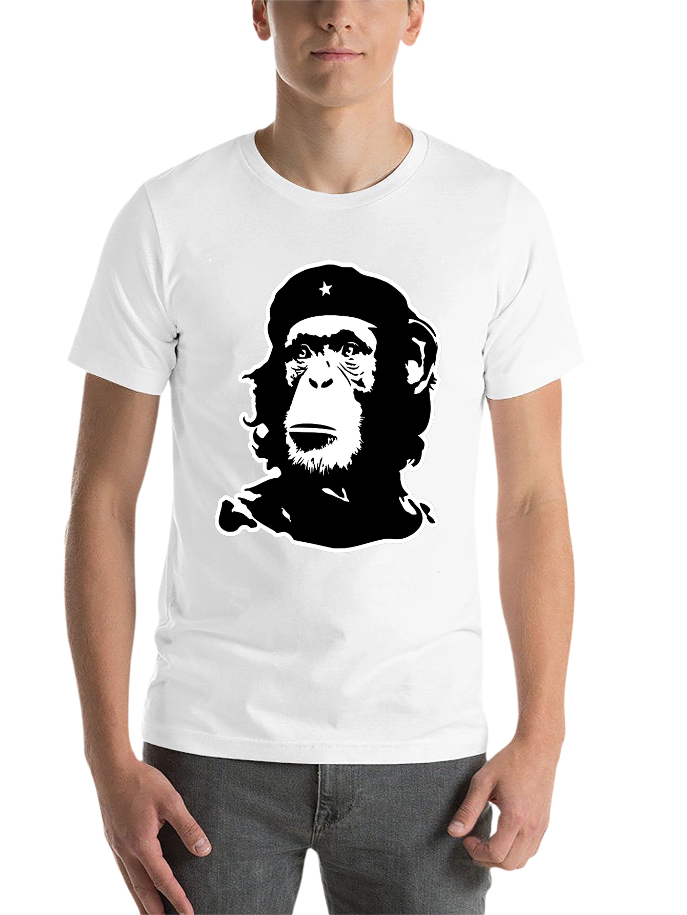 Black Chimp Guevara T-Shirt - Black Graphic Tee view 14