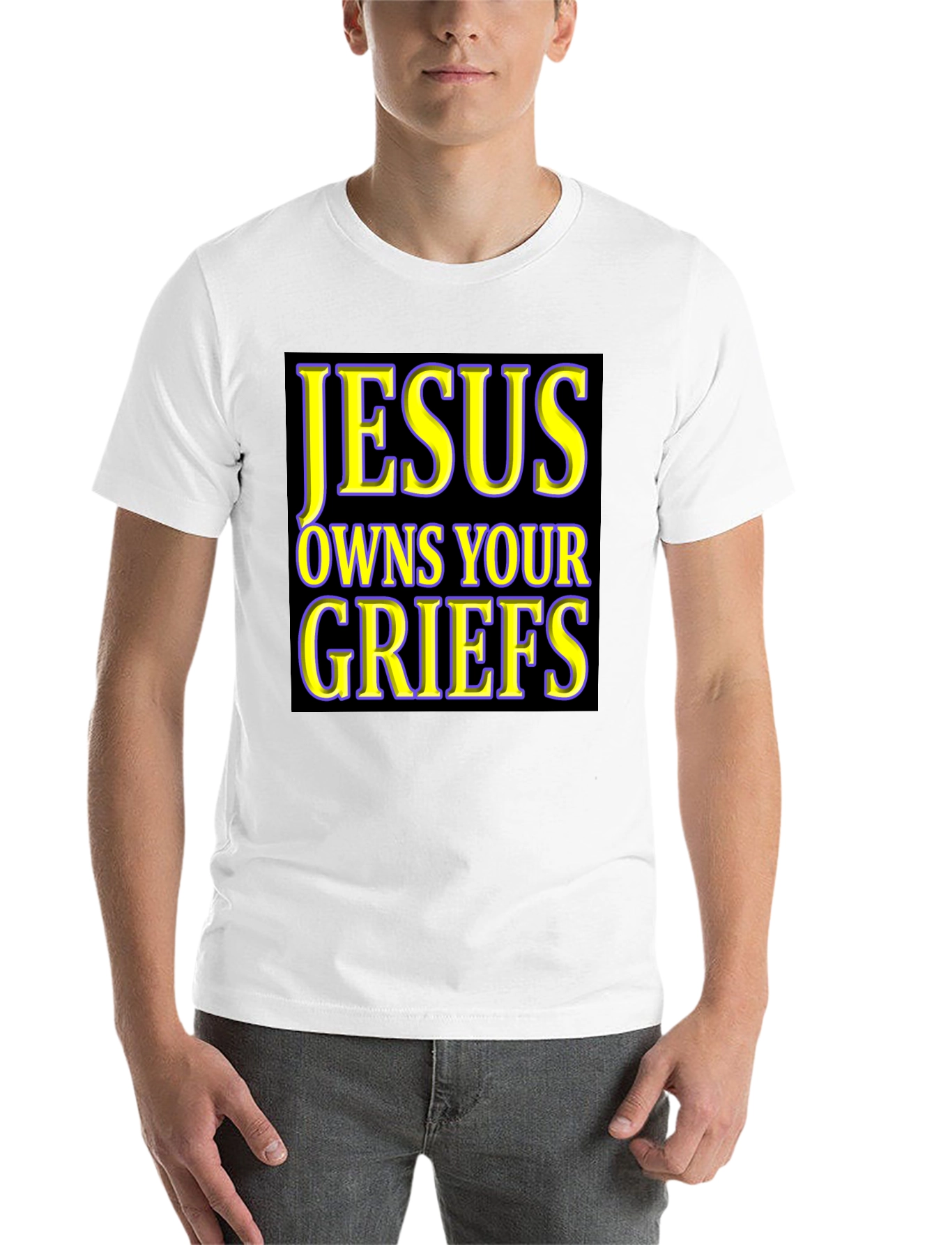 Black Jesus Owns Your Griefs T-Shirt view 14