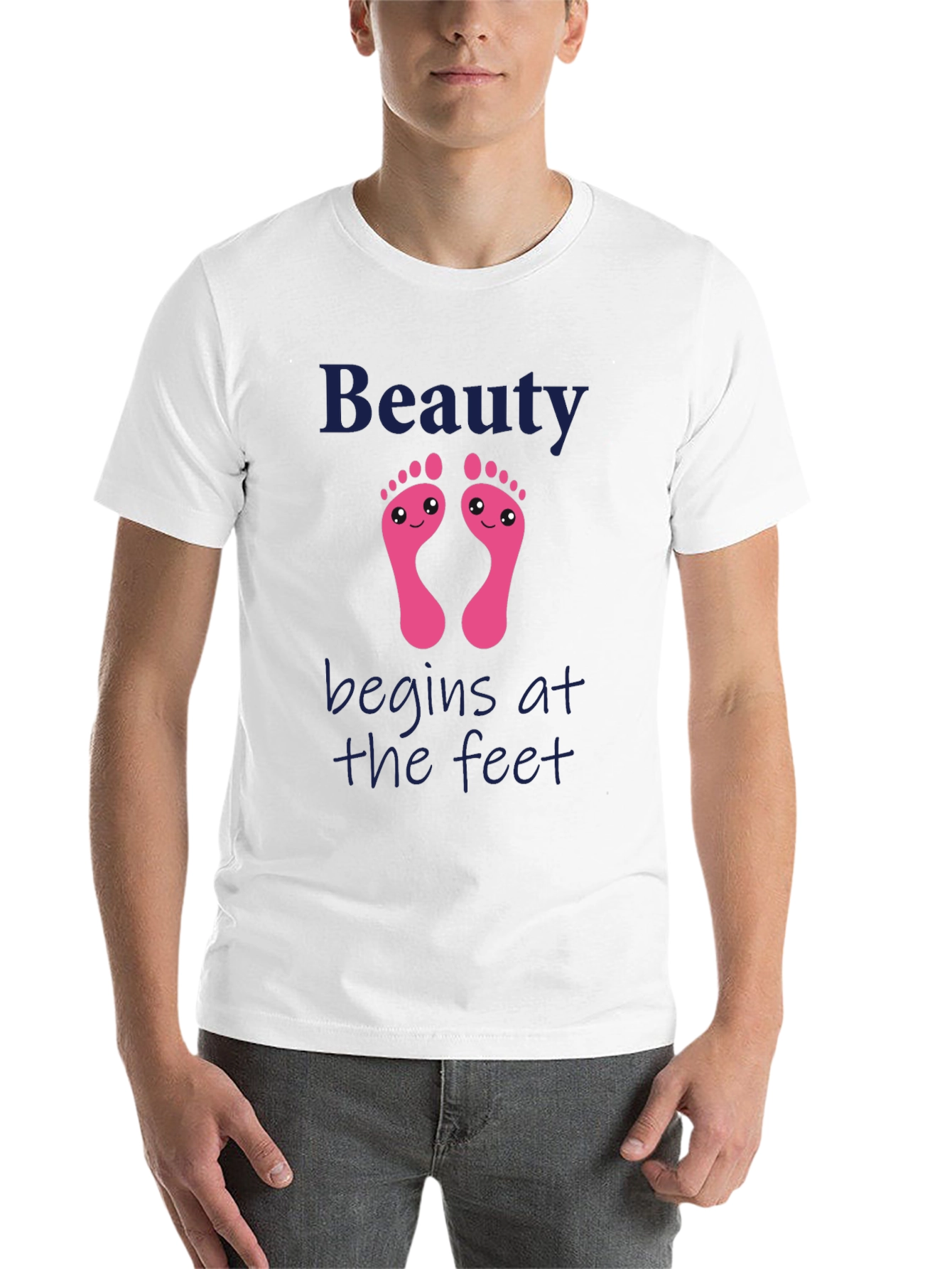 Black Beauty Begins at the Feet Black T-Shirt view 14