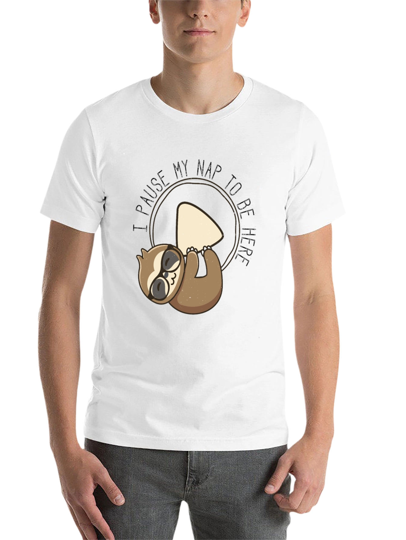 Funny Sloth Nap T-Shirt - Pause My Nap - 14