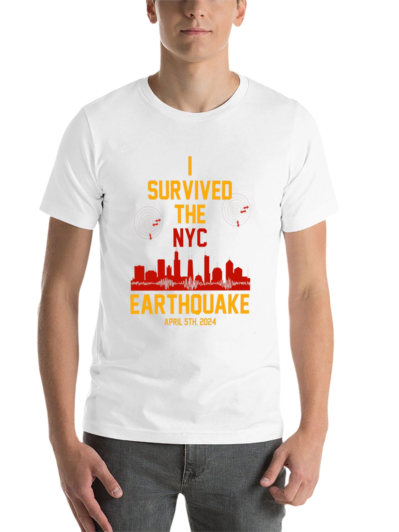 I Survived the NYC Earthquake T-Shirt - 14