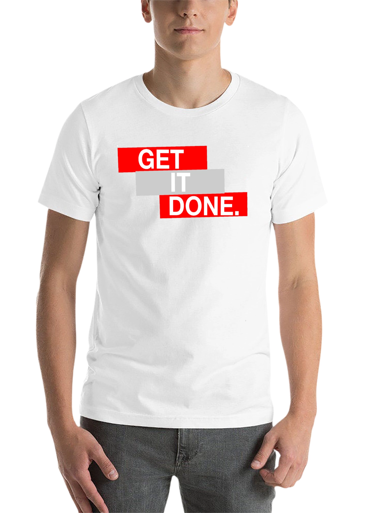 Black Get It Done Black Graphic Tee view 14