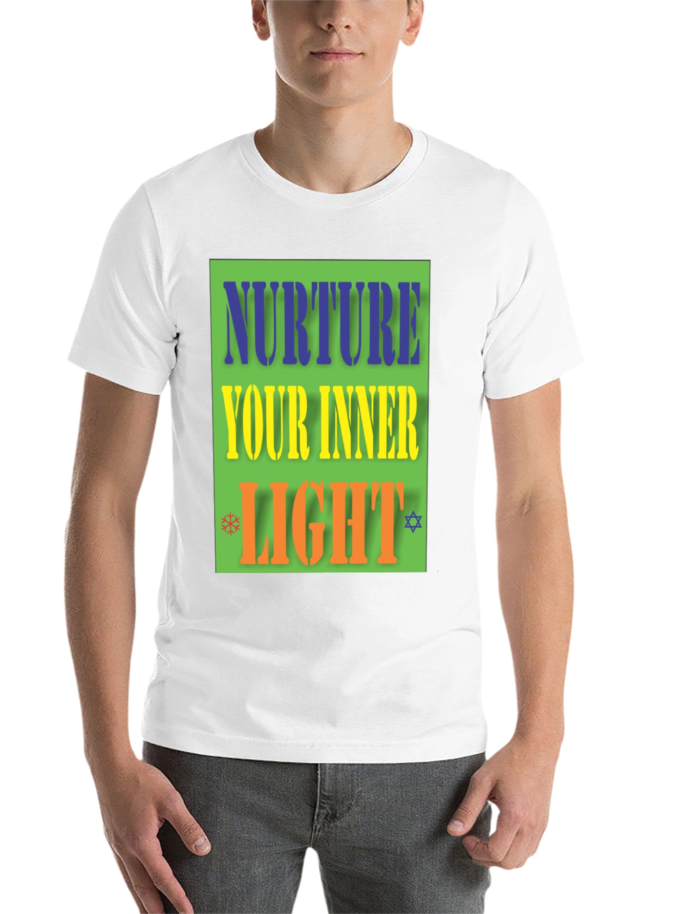 Black Nurture Your Inner Light Graphic Tee view 14