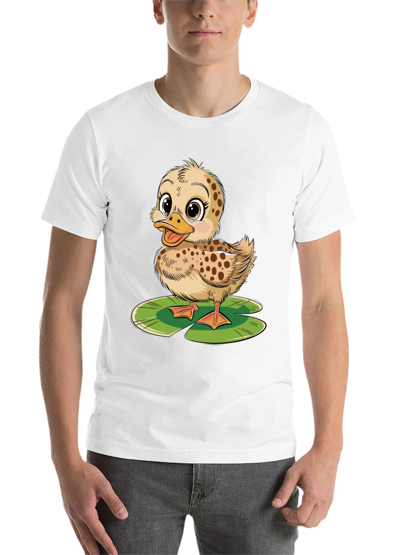 Black Duckling Lily Pad Graphic Tee view 14