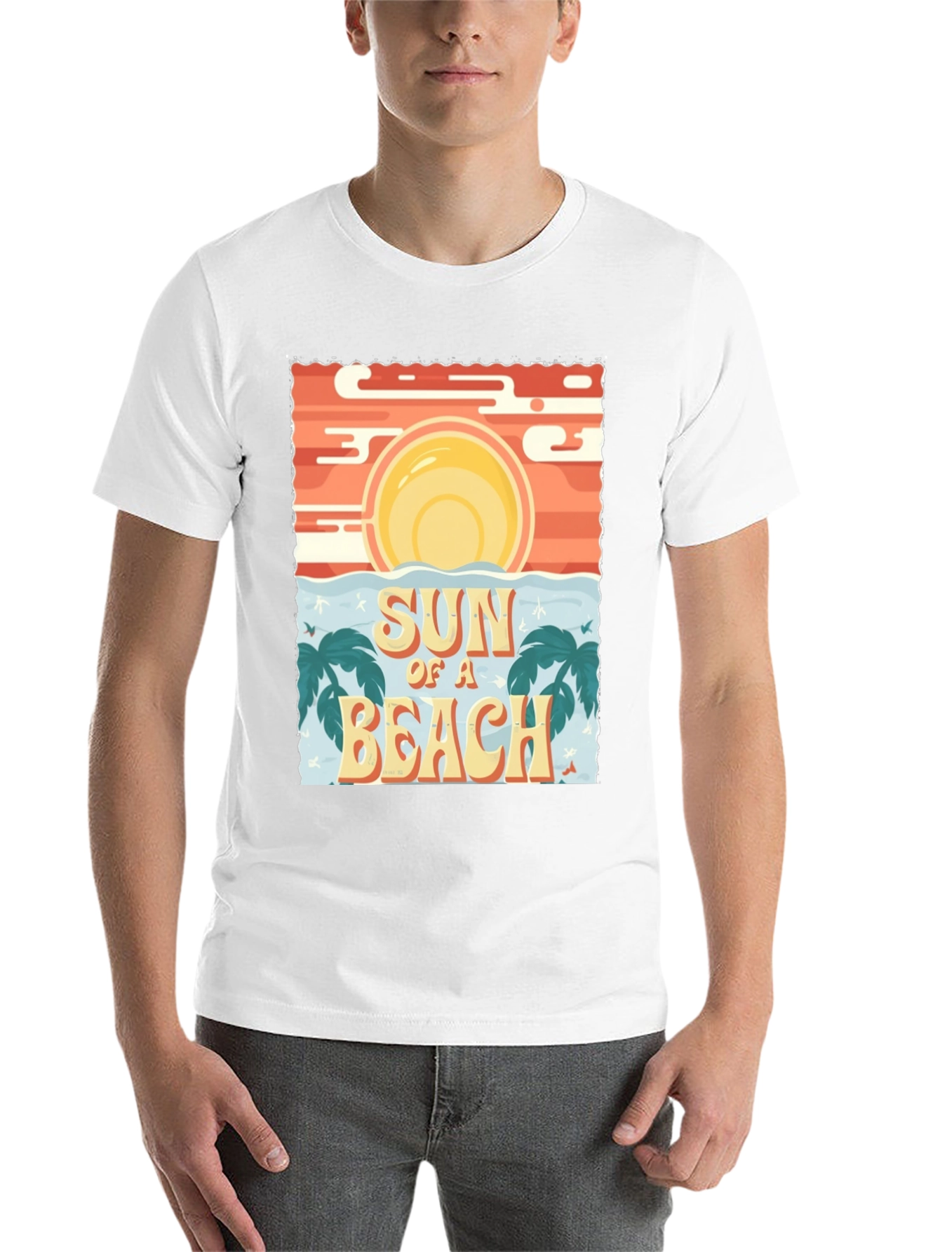 Black Sun of a Beach Graphic Tee view 14