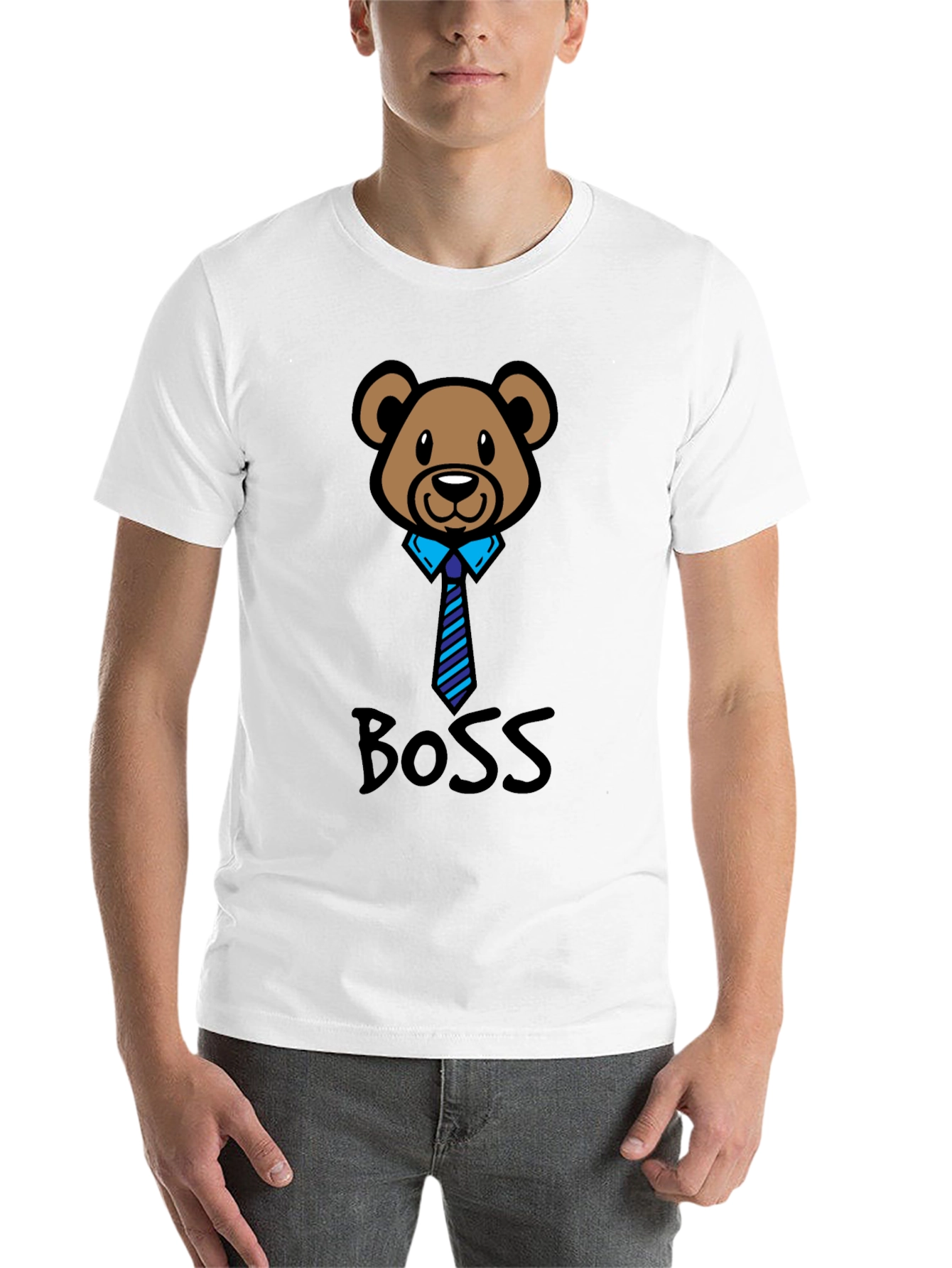 Black Boss Bear T-Shirt view 14
