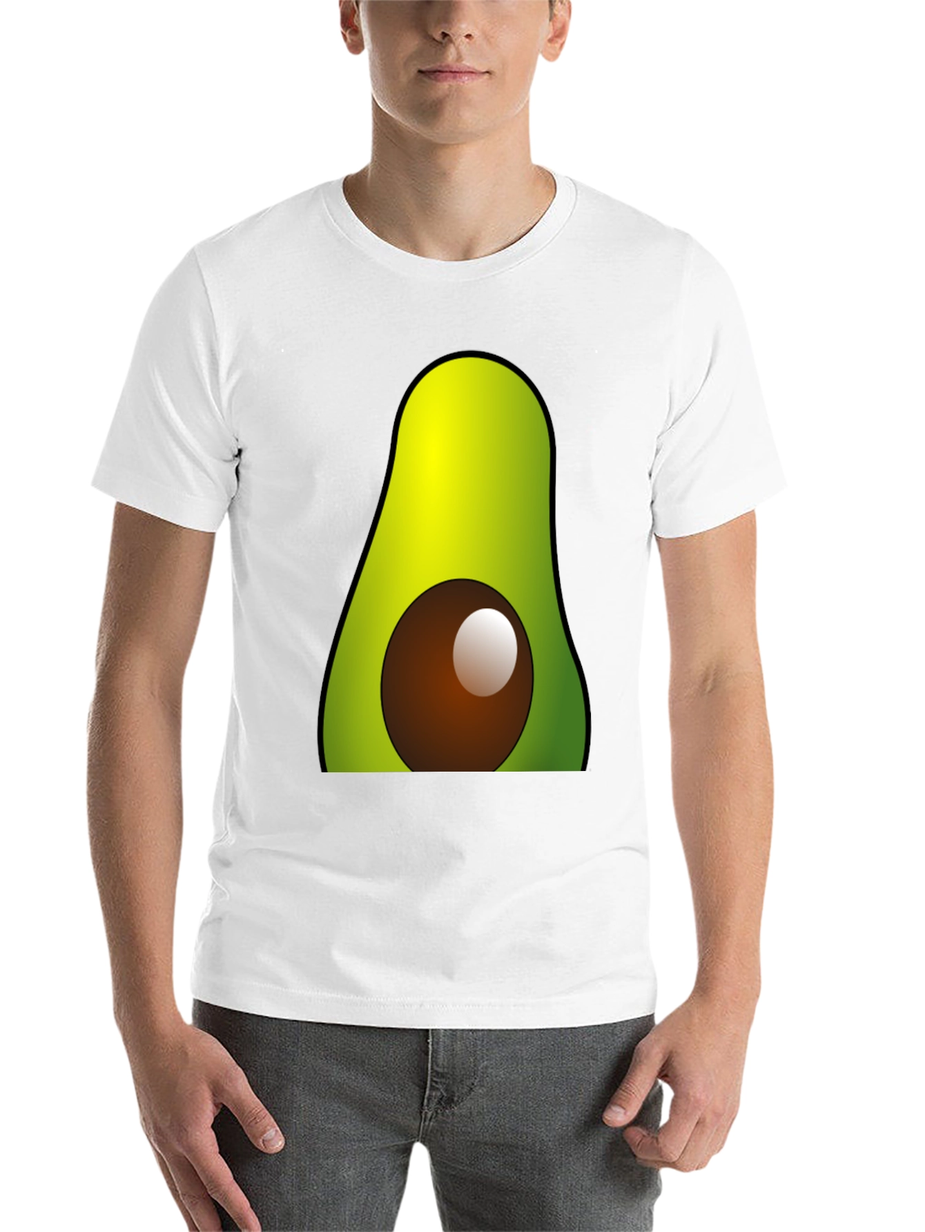 Black Avocado Graphic Tee - Cool & Casual view 14