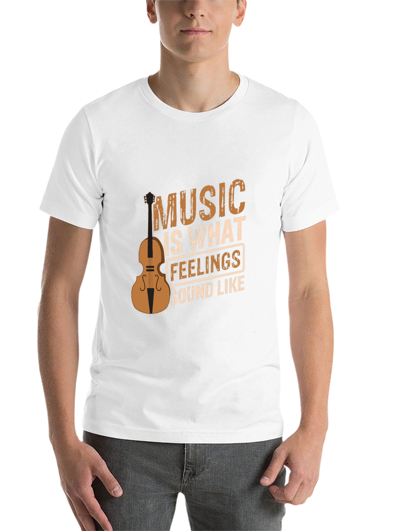 Black Music is What Feelings Sound Like Graphic Tee view 14