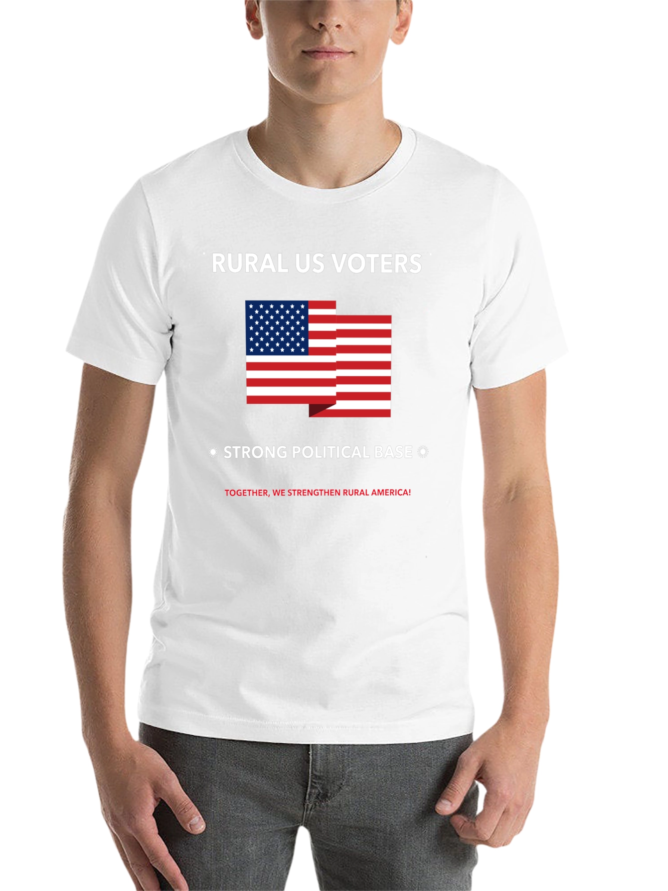 Black Rural US Voters Strong Political Base T-Shirt view 14