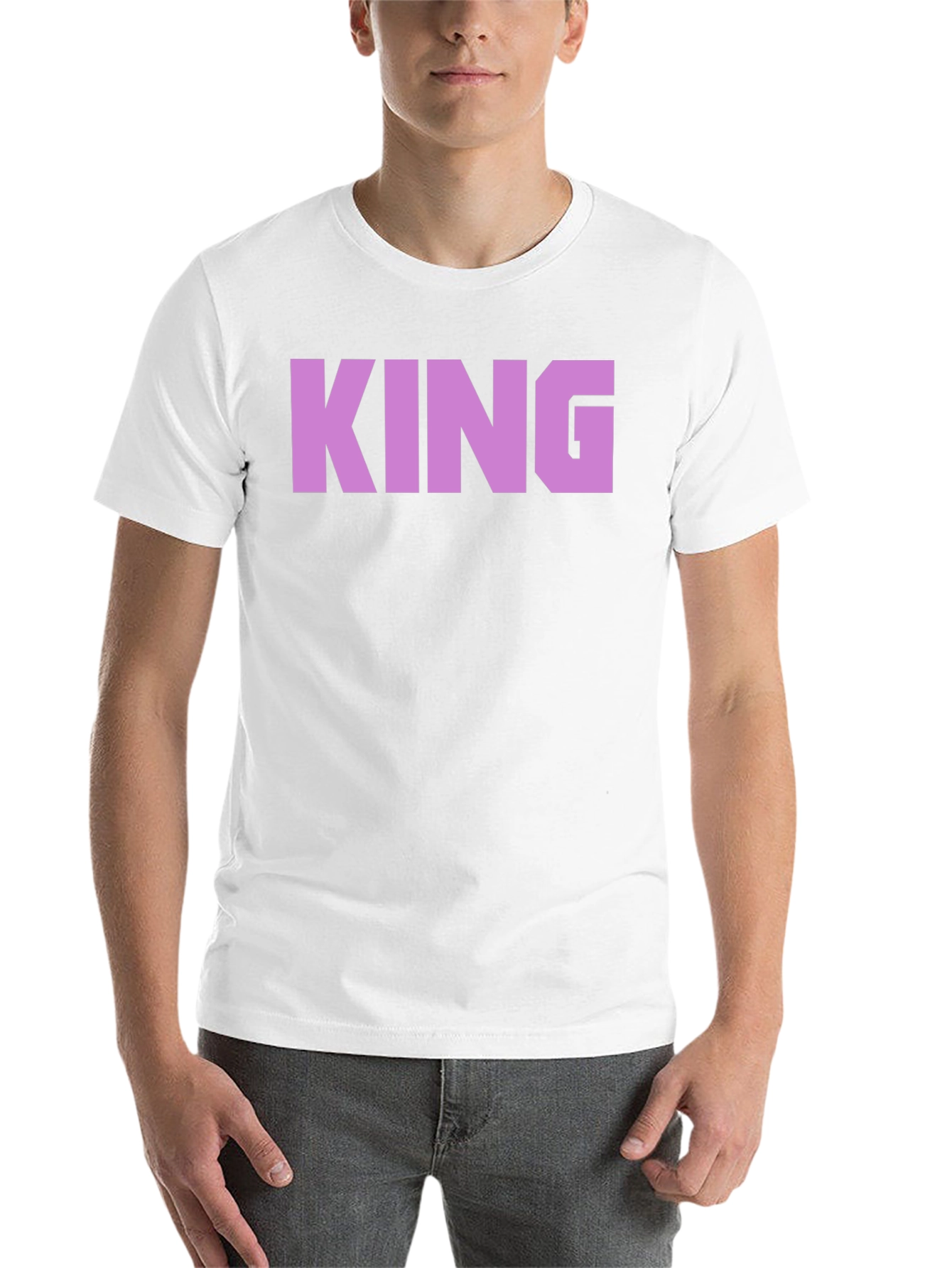 Black King Graphic Print Black T-Shirt view 14