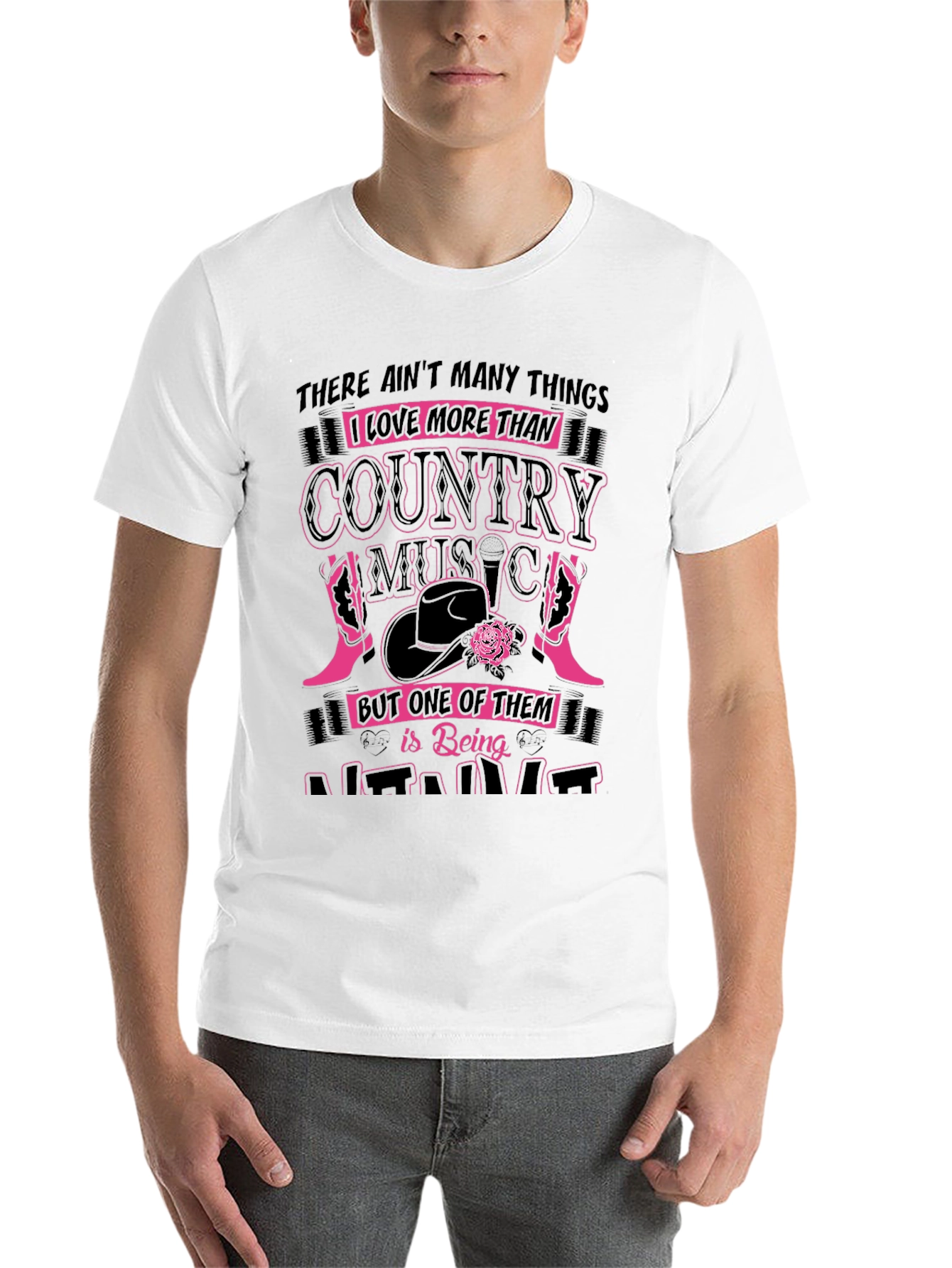 Black Country Music T-Shirt - "There Ain't Many Things" view 14