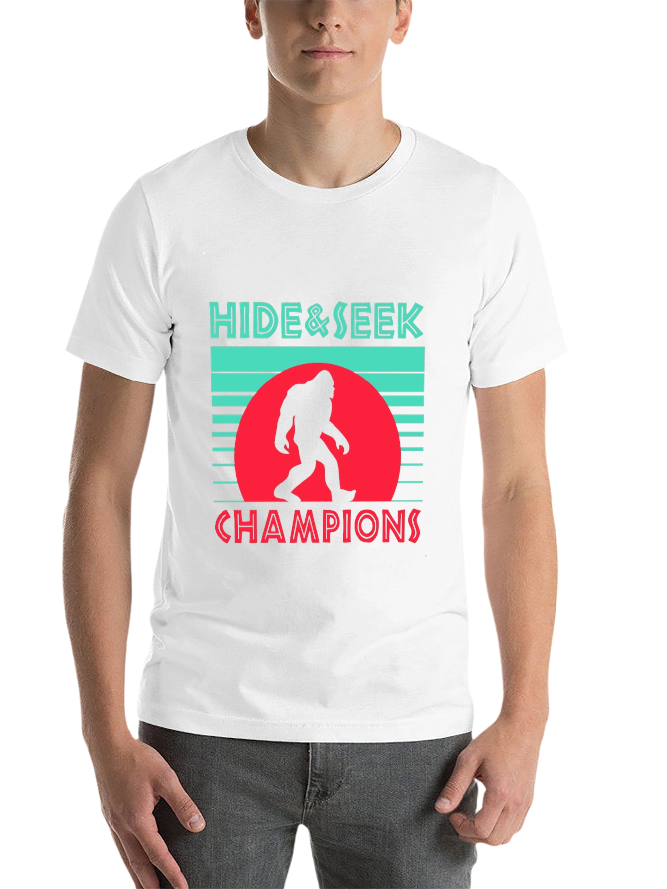 Black Hide & Seek Champions Bigfoot Graphic Tee view 14