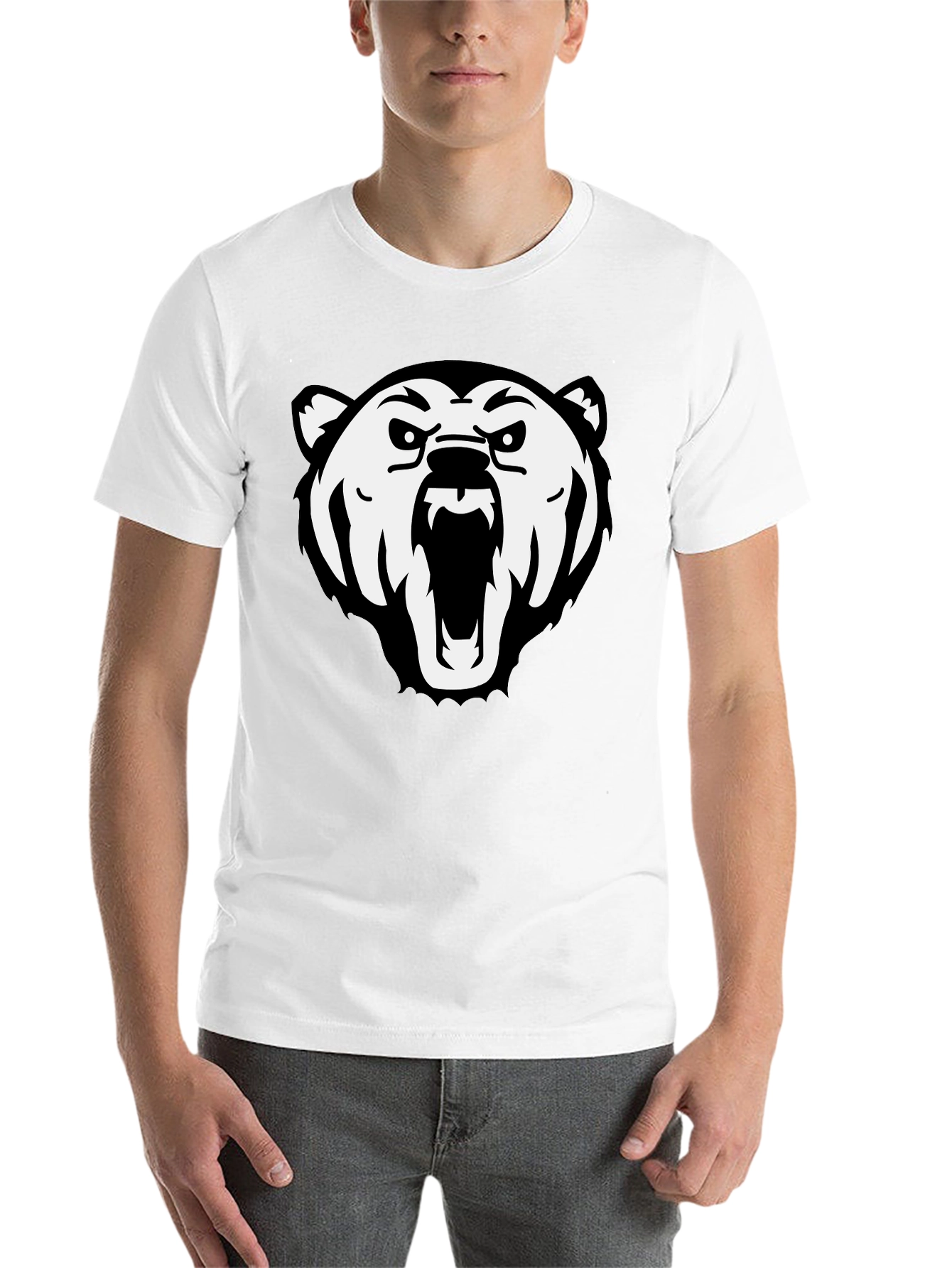 Black Black Bear Graphic Tee - Men's view 14