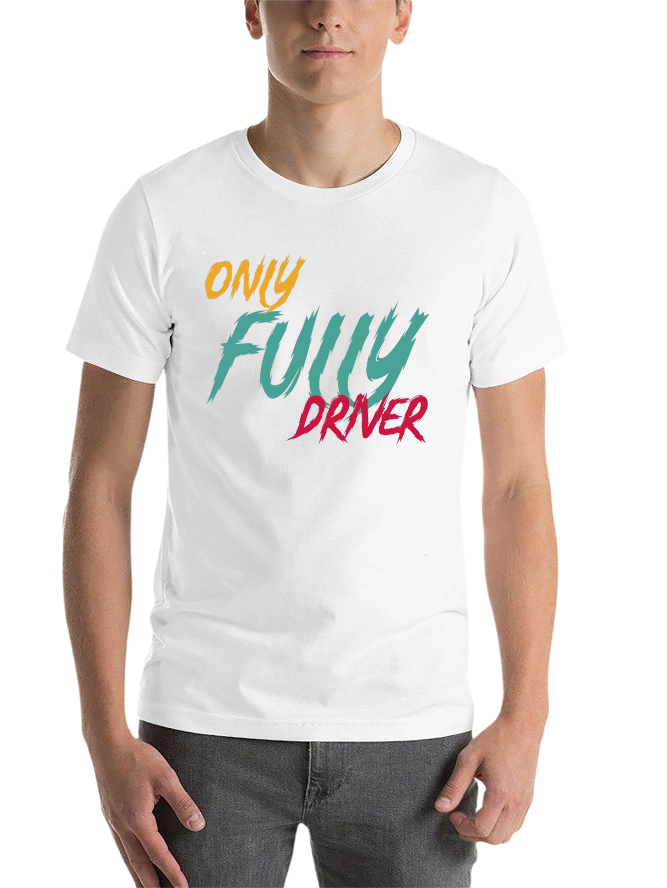 Black Only Fully Driver T-Shirt - Stylish & Comfortable view 14