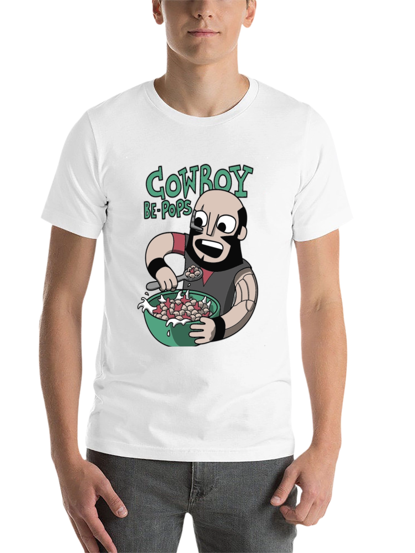Black Cowboy Bebops Cereal T-Shirt  view 14