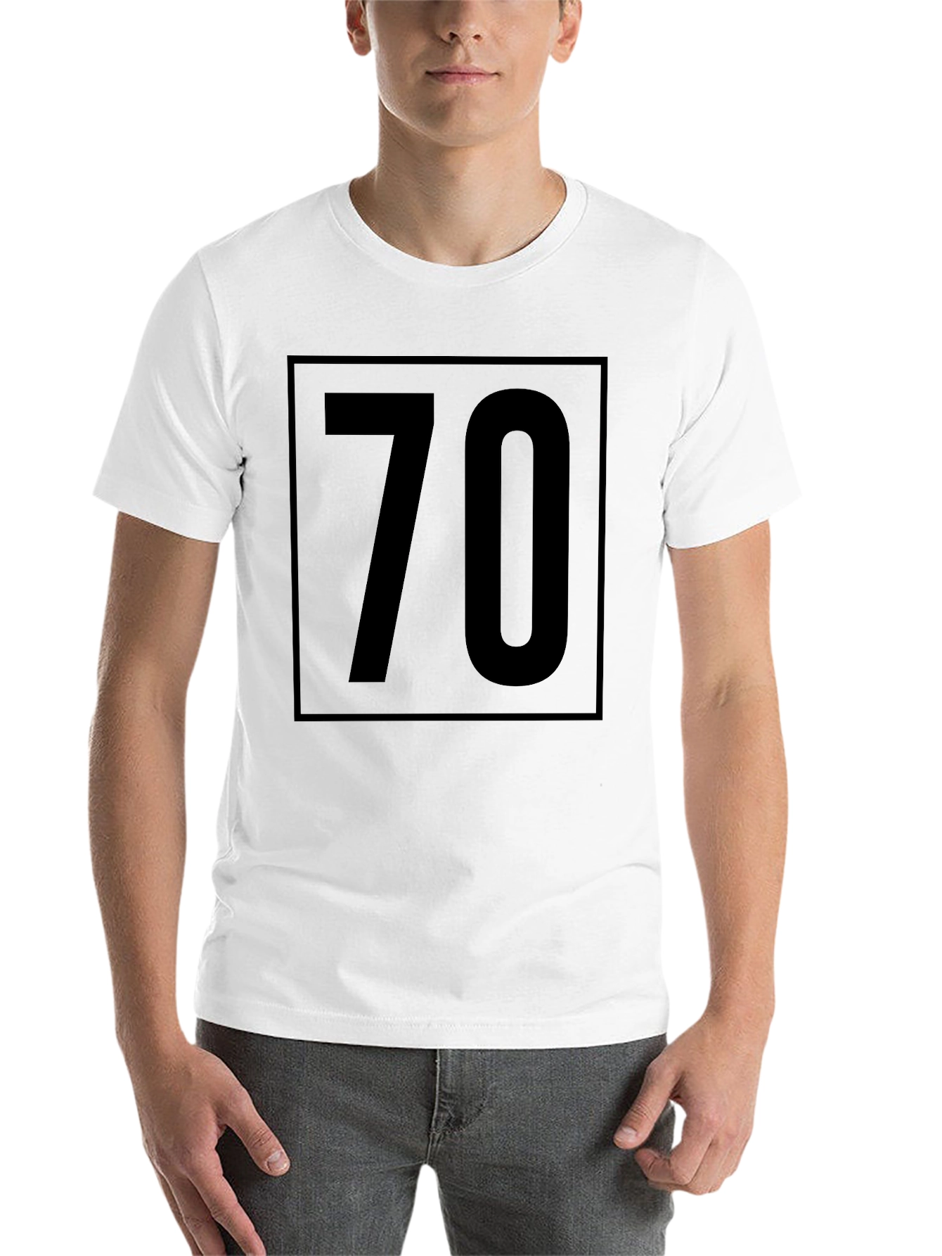 Bold 70 Graphic Tee - Classic Black - 14