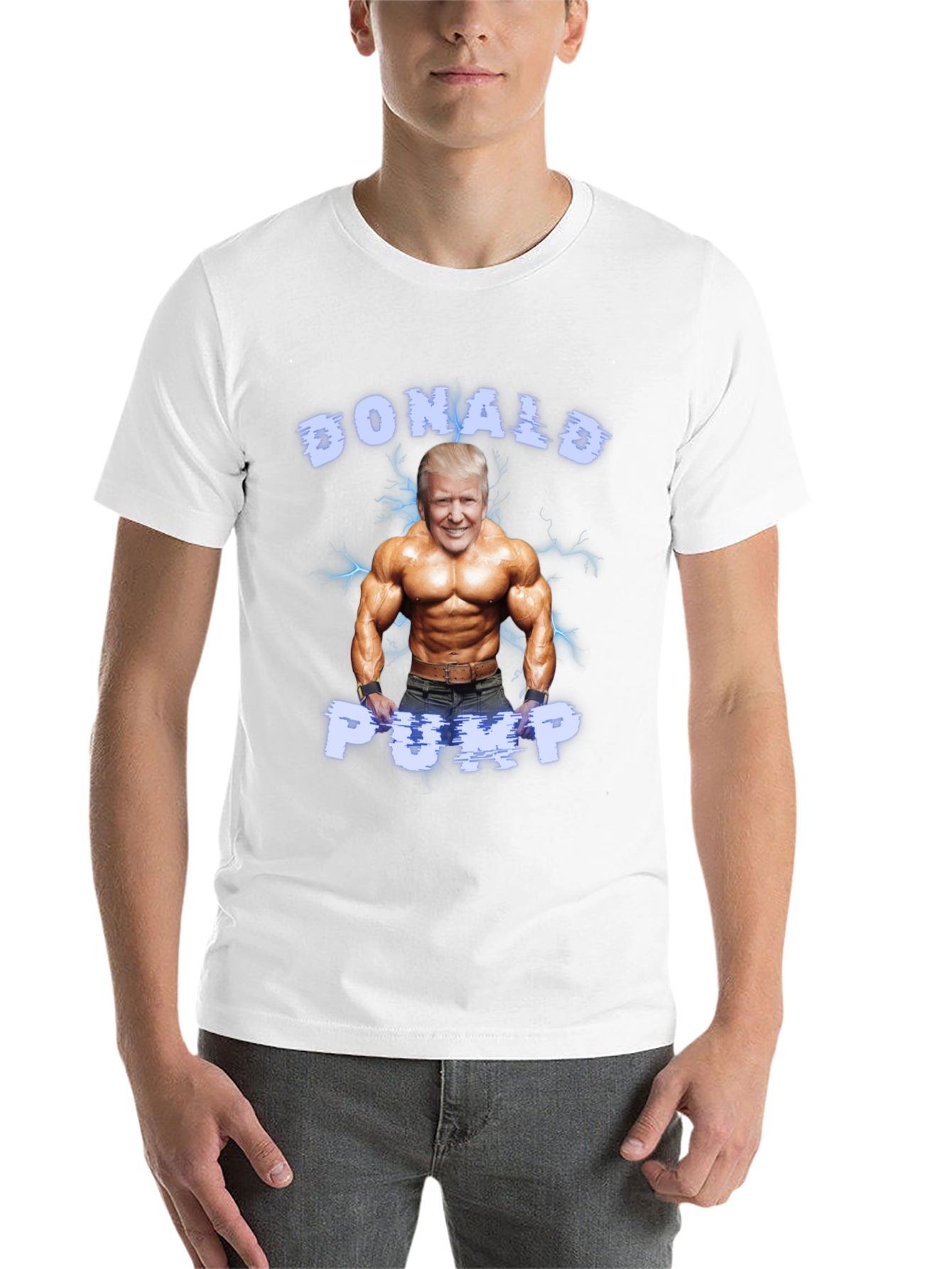 Black Donald Pump Black T-Shirt view 14