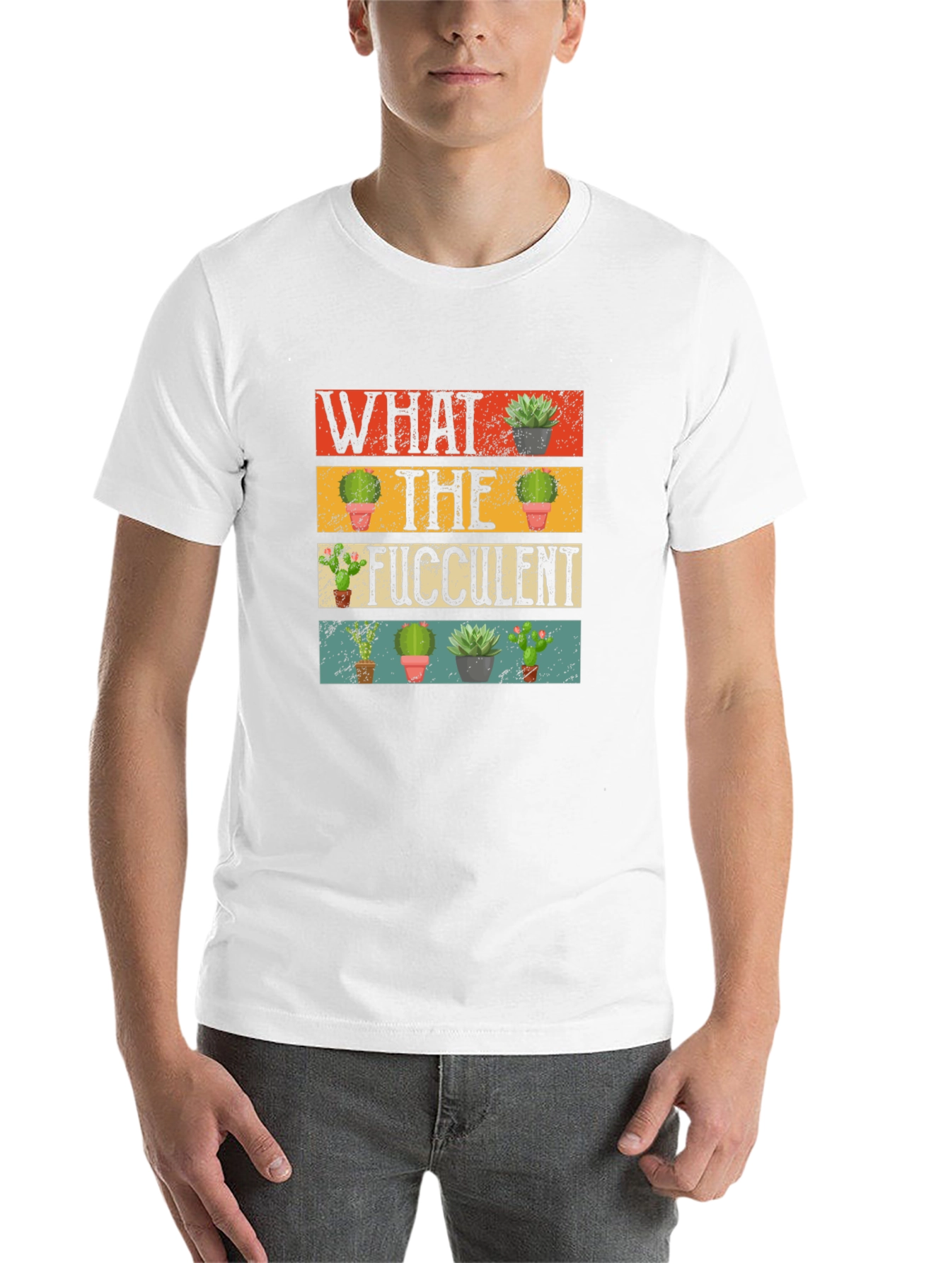 Black What the Fucculent Graphic Tee view 14