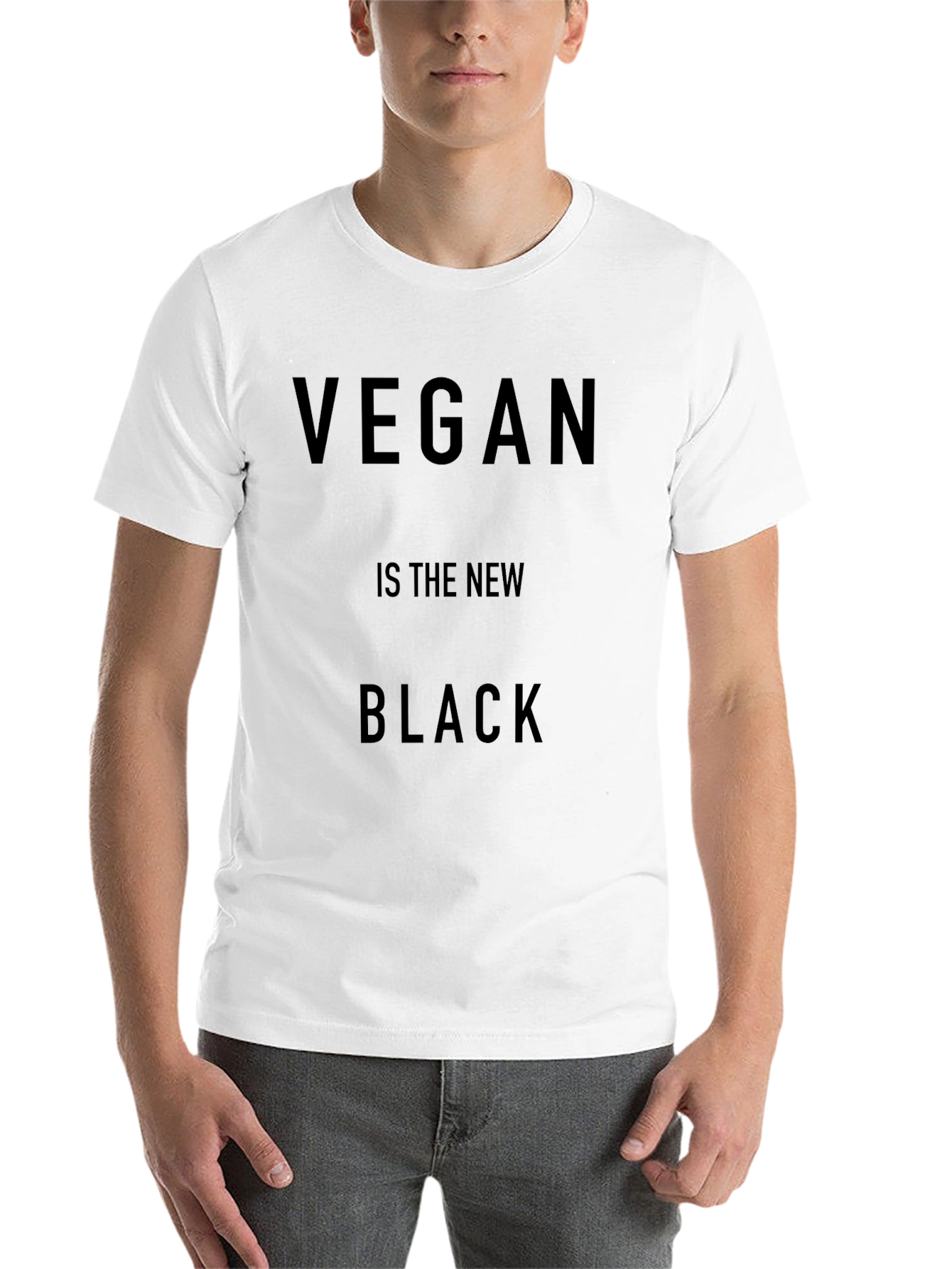 Black Vegan is the New Black T-Shirt view 14