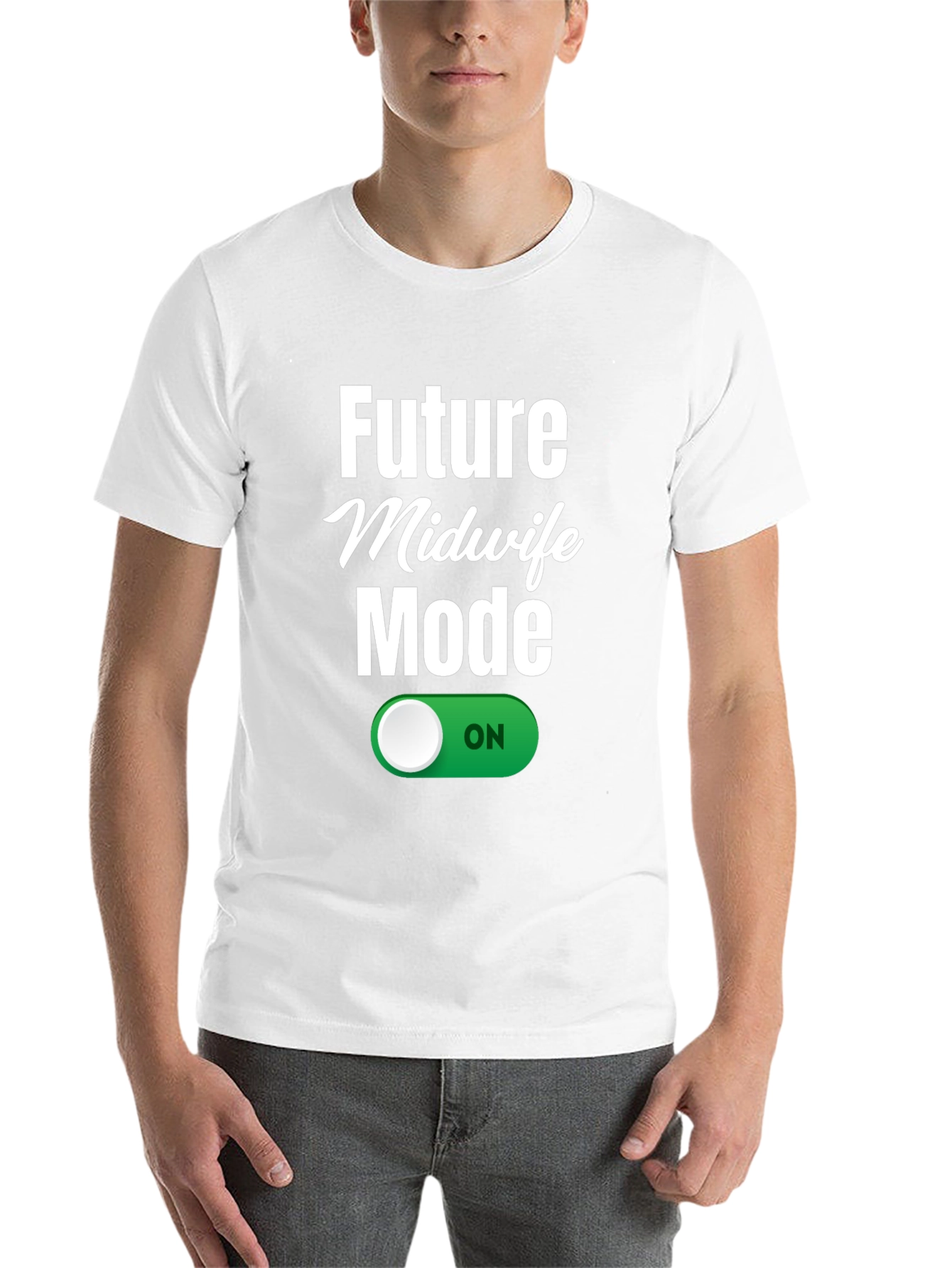 Black Future Midwife Mode On T-Shirt view 14